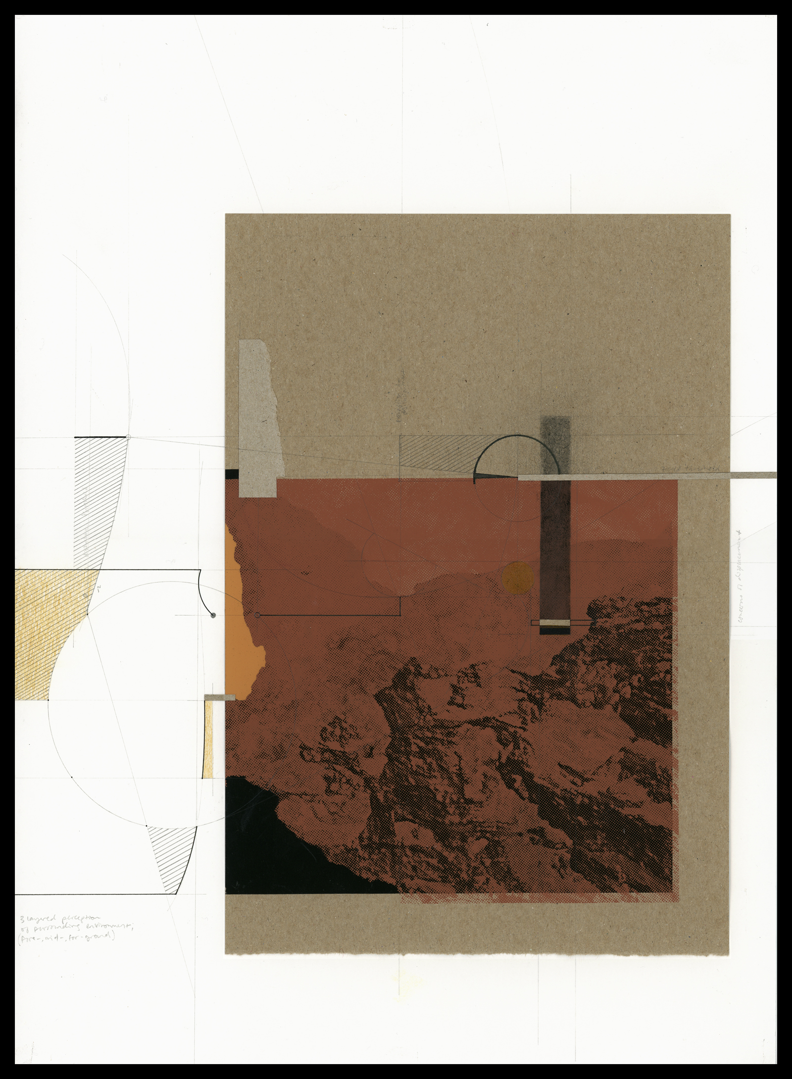 layers of disoriented perception