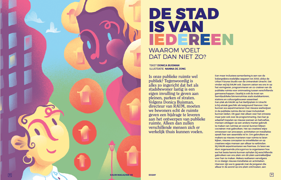 Raum Magazine - "The city is from and for everybody"
