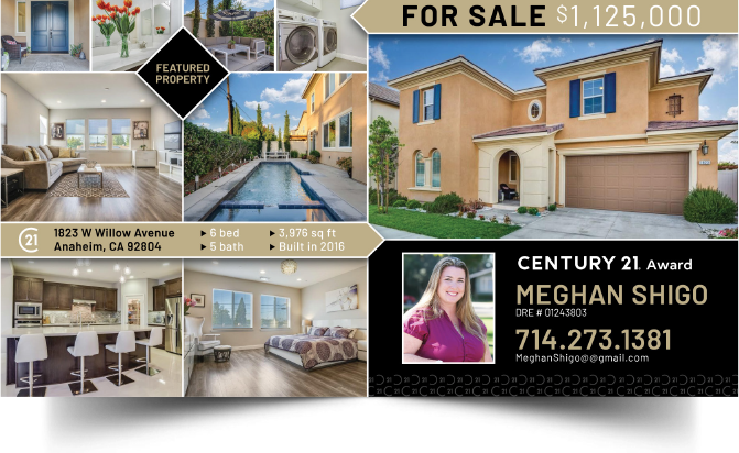 New Property Listing Mailer Announcements