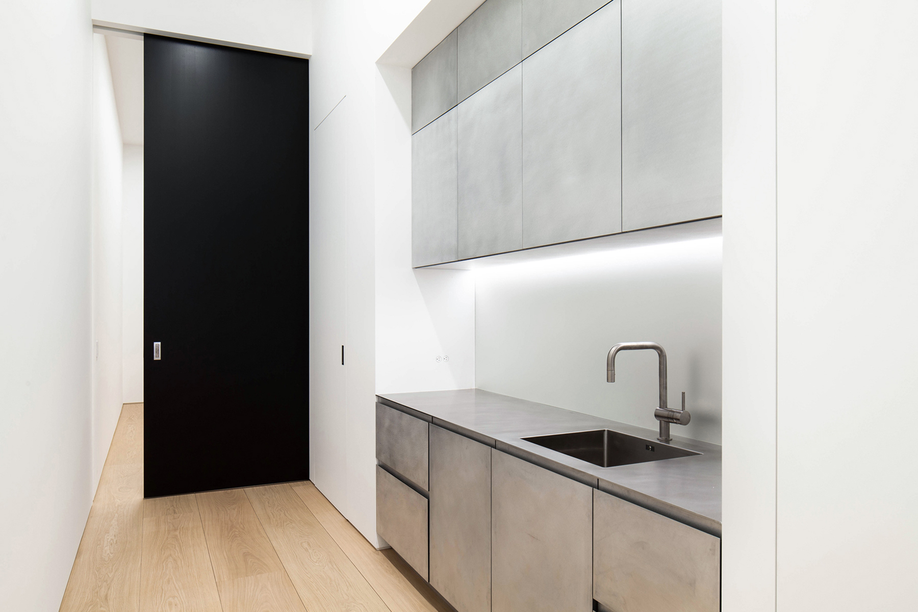 ● Pantry space in hallway / Washington Ave Studio, Studio Pendleton / Frederick Tang Architecture / Role: Project Manager / Brooklyn, NY (2019-22)