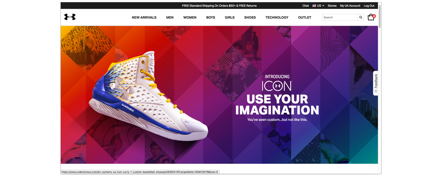 Ua icon curry outlet 1