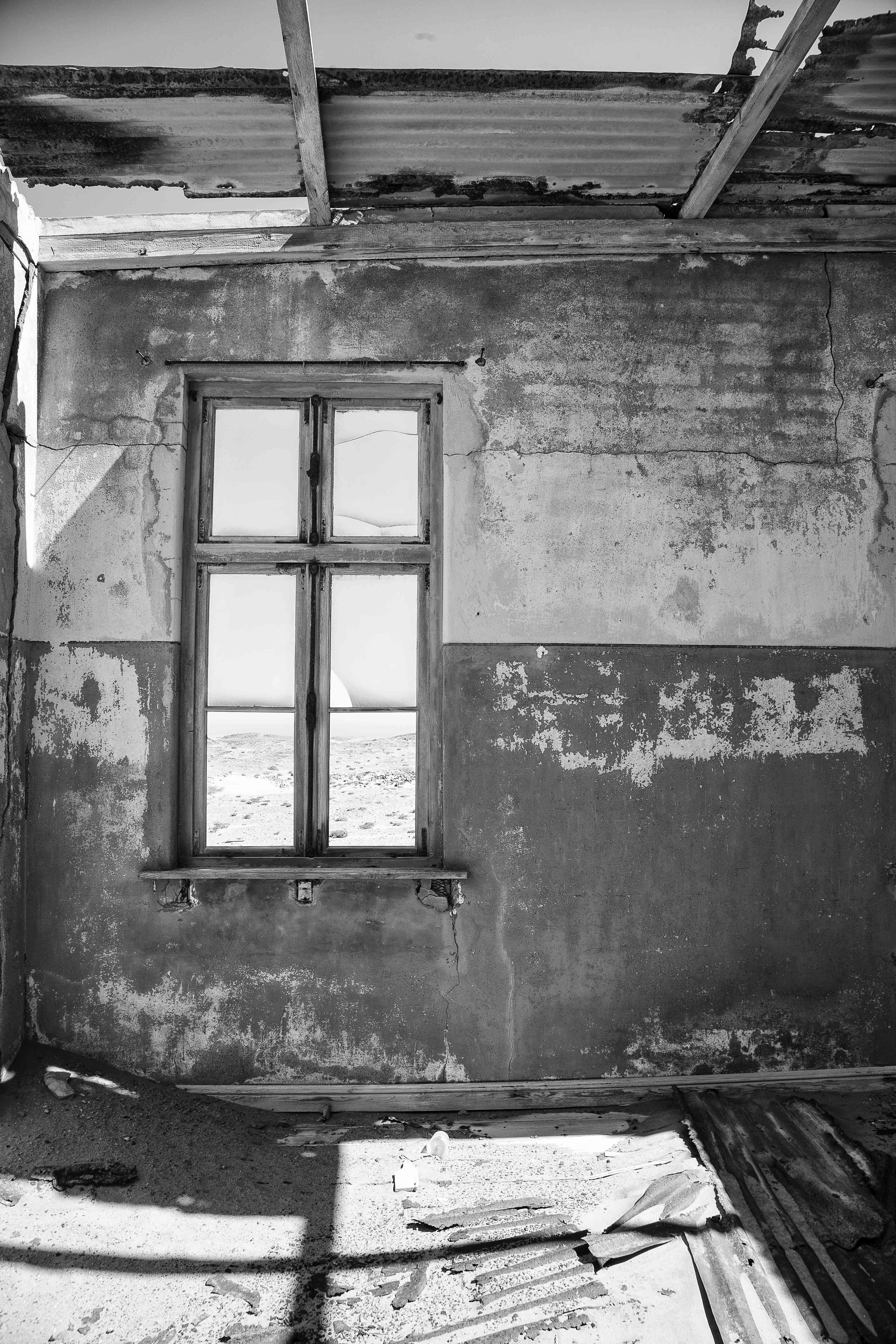 Abandoned diamond mine, Namibia