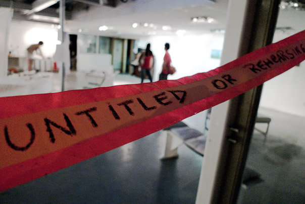 Untitled or Rehearisng it, Cambridge Schop XVIII Jesus College. 2009.