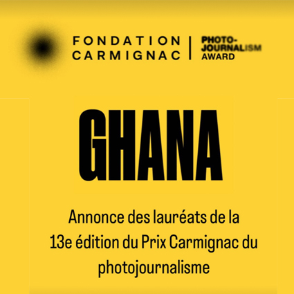 13th EDITION CARMIGNAC FOR PHOTOJOURNALISM - 2023