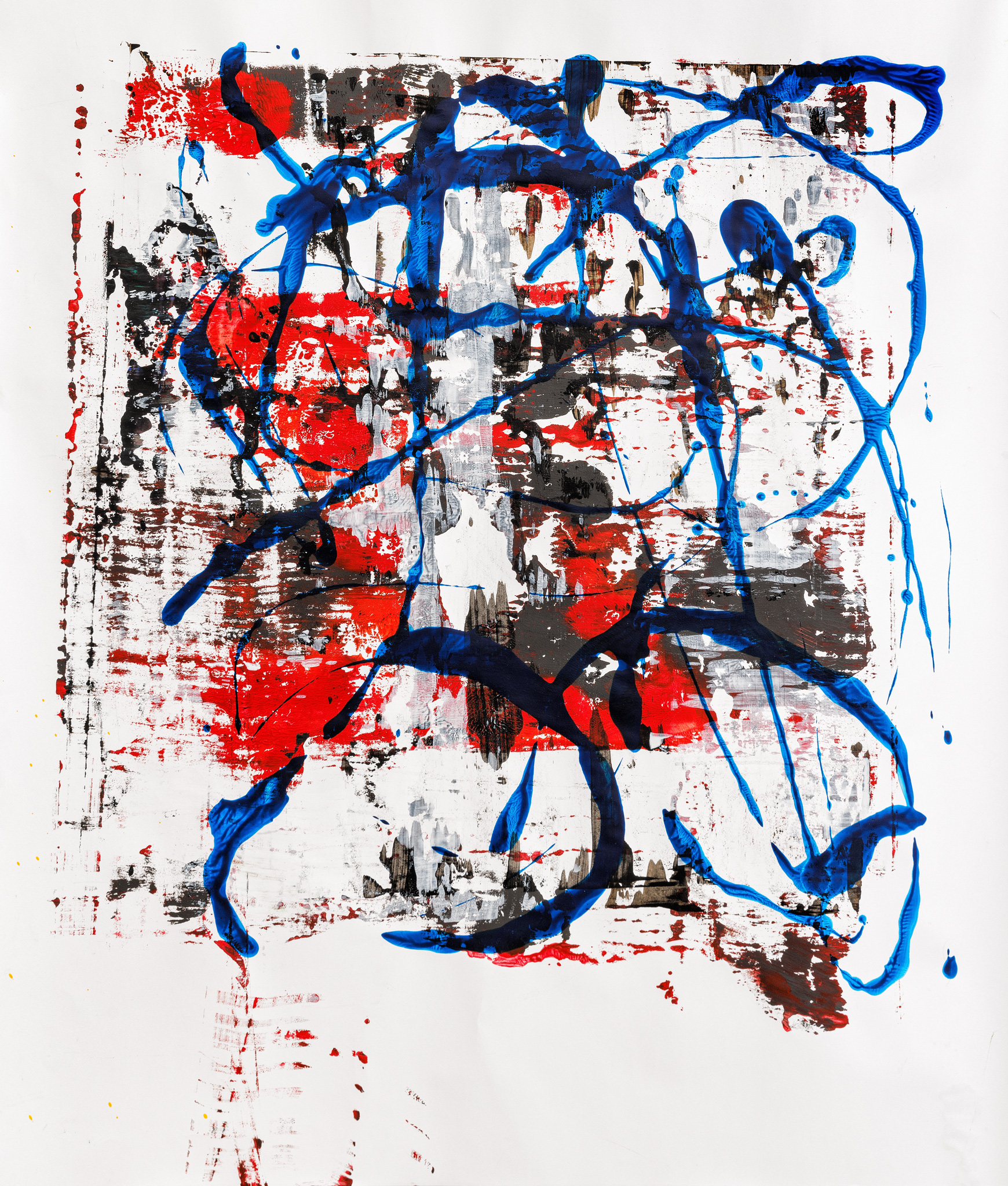 o. T.Acryl auf Papier140 x 136 cm