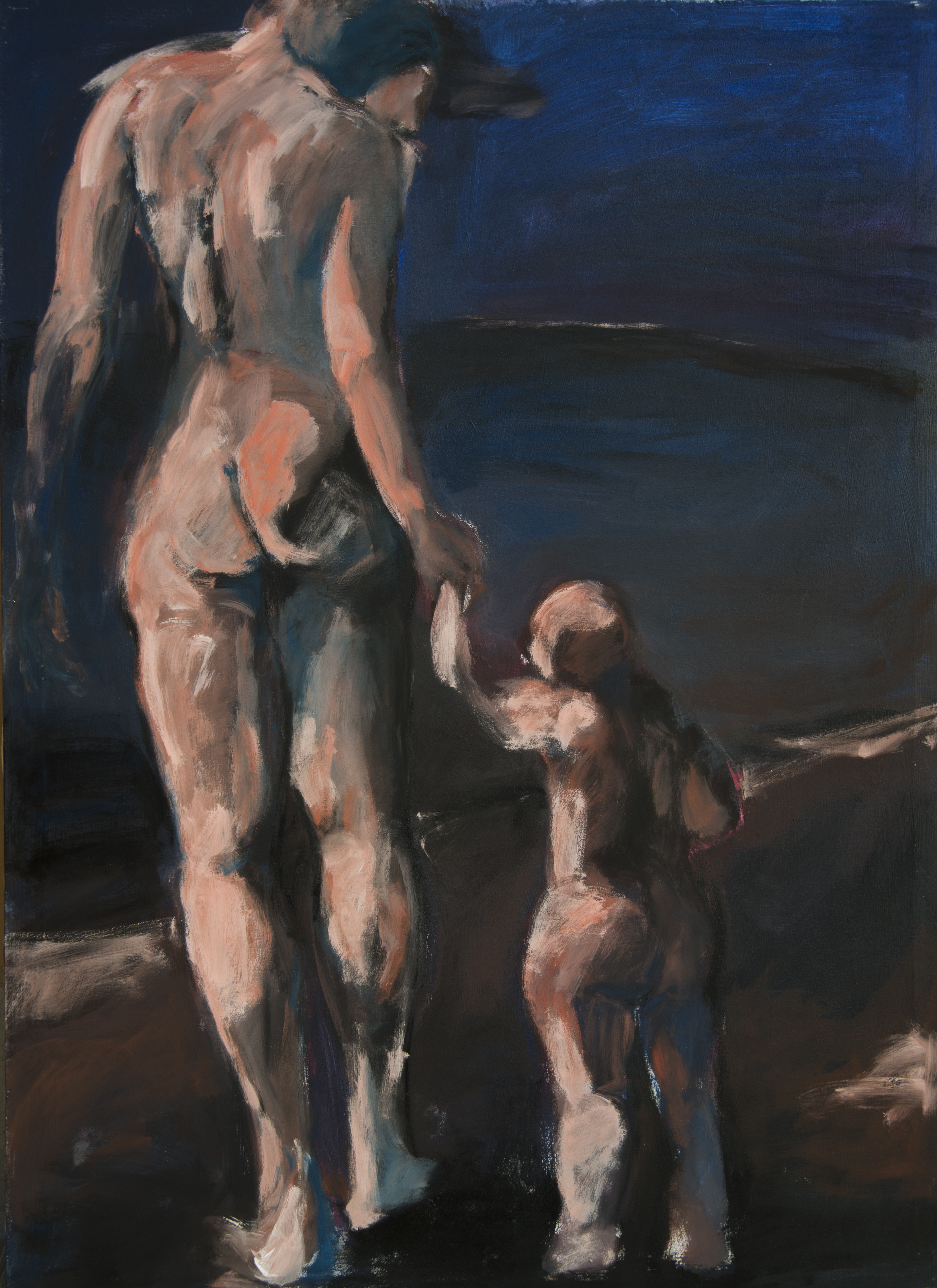 Mother and child 150x100cm Acrylic on Canvas