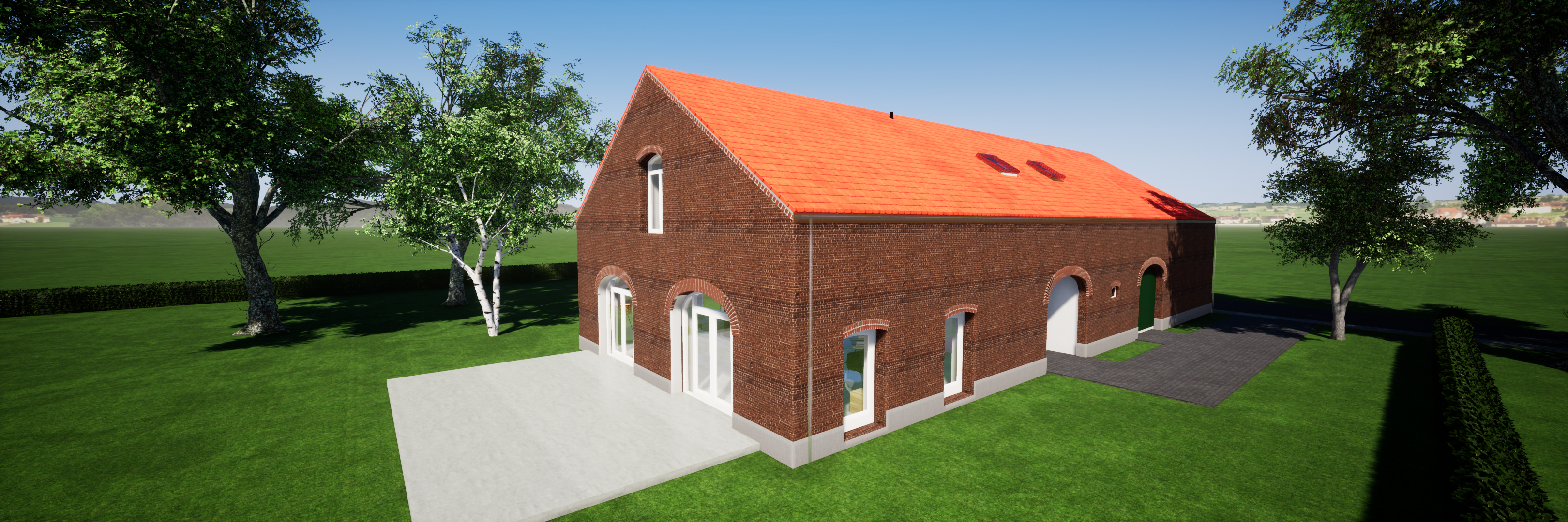 3D-impressie: exterieur