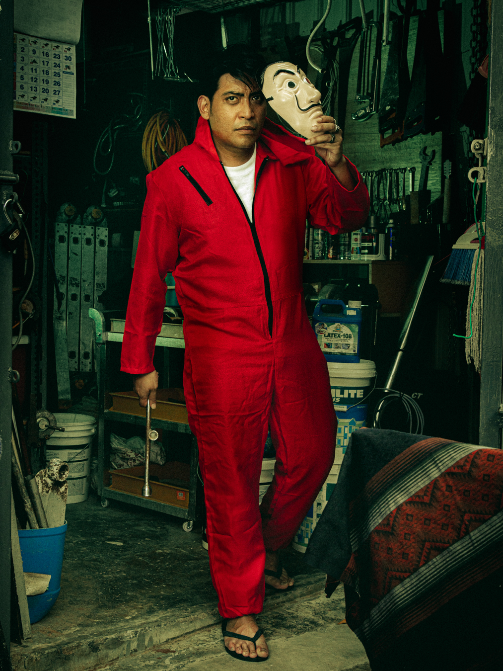 Haniff Hamzah for Money Heist Final Season Promo