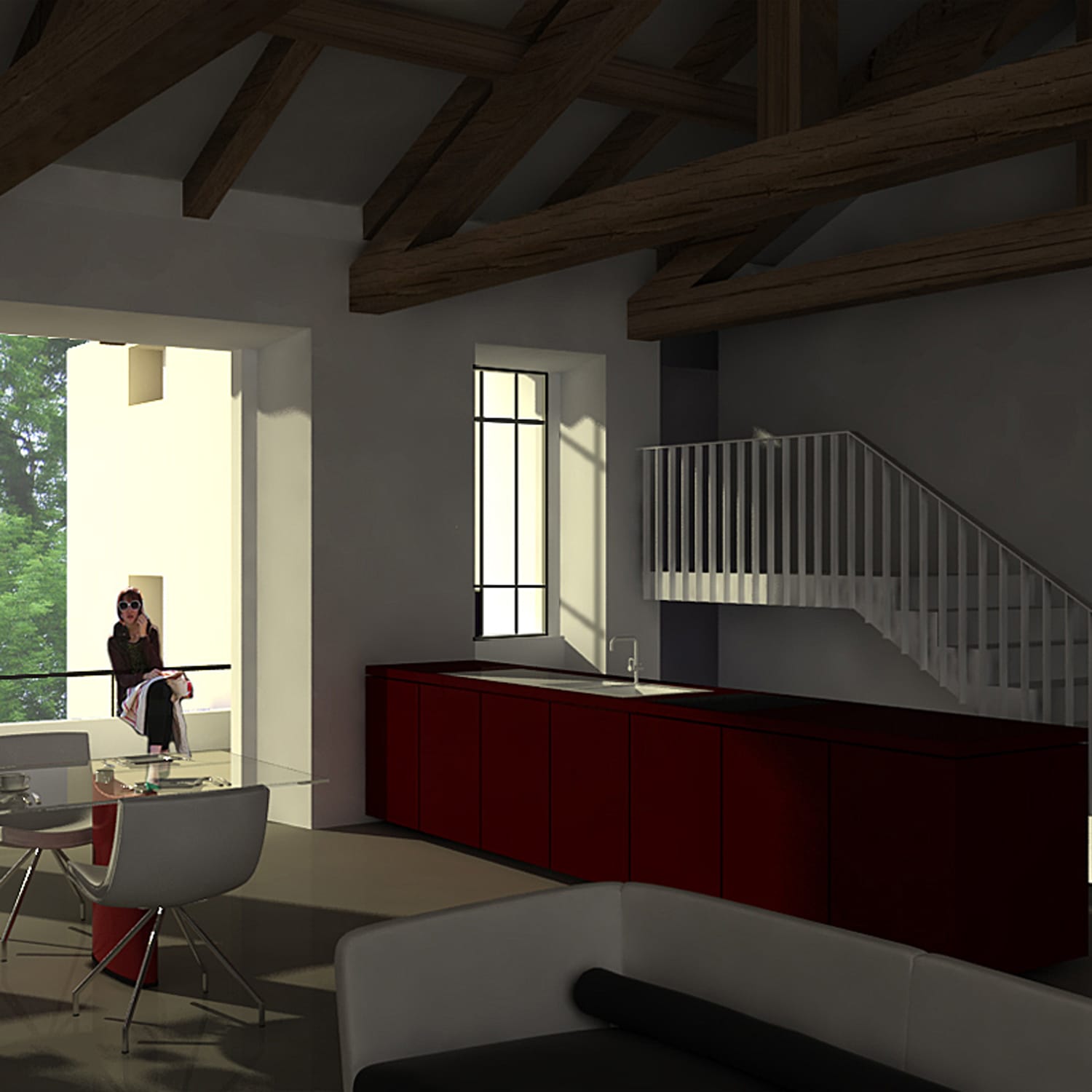 2009︎ Riconversione Fabbrica Van Laack ad Arzo / Progetto