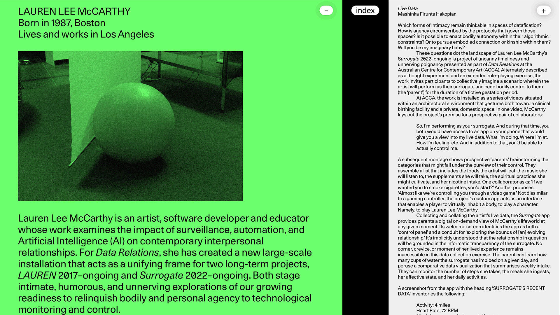 ACCA: Data Relations