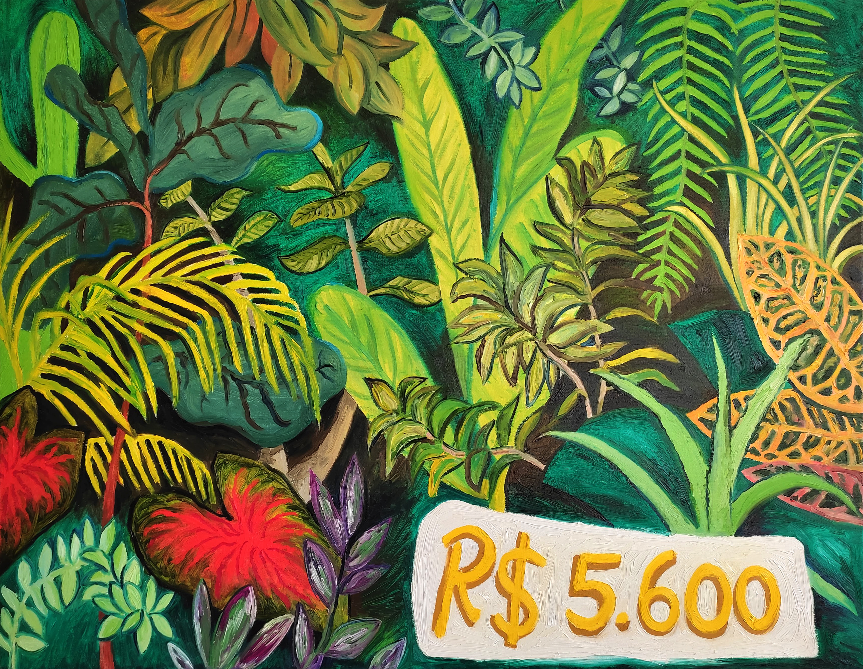 Pintura com preço desatualizado, 2021óleo sobre tela70 x 90 cm