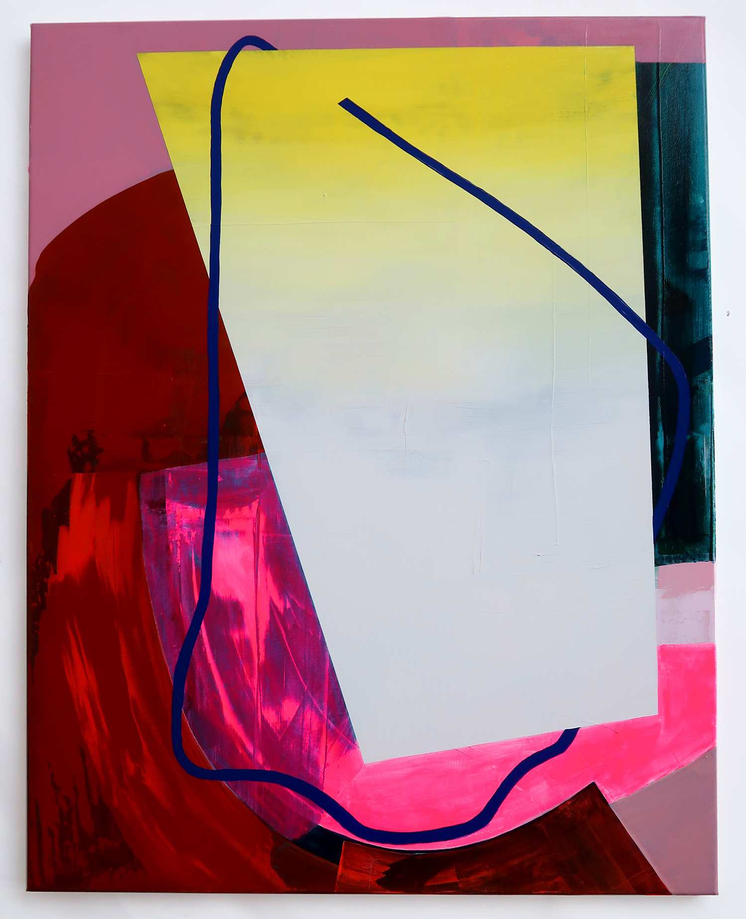 Untitled 526, 2020, Acrylic on canvas, 90x70cm