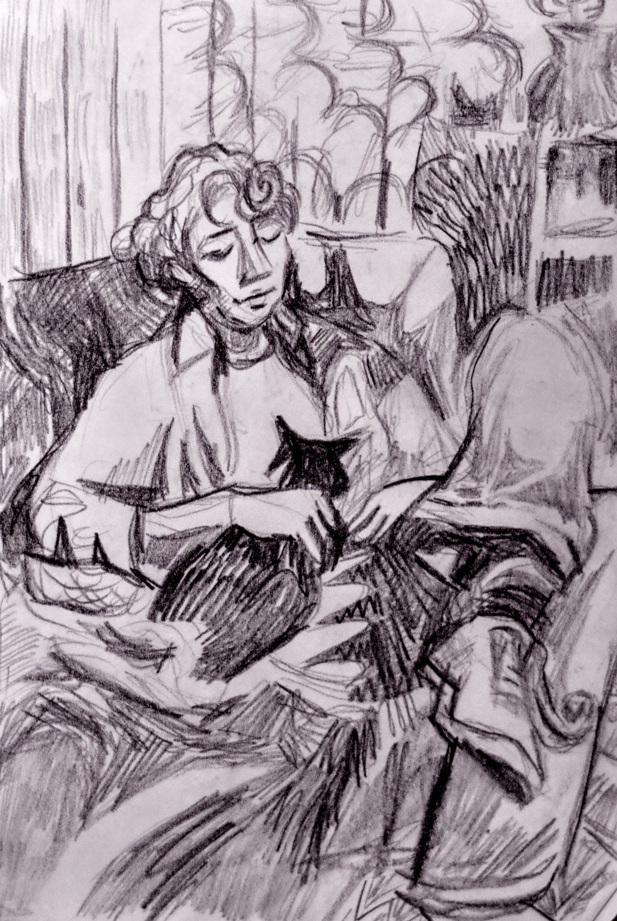 Michael and Luna - Pencil