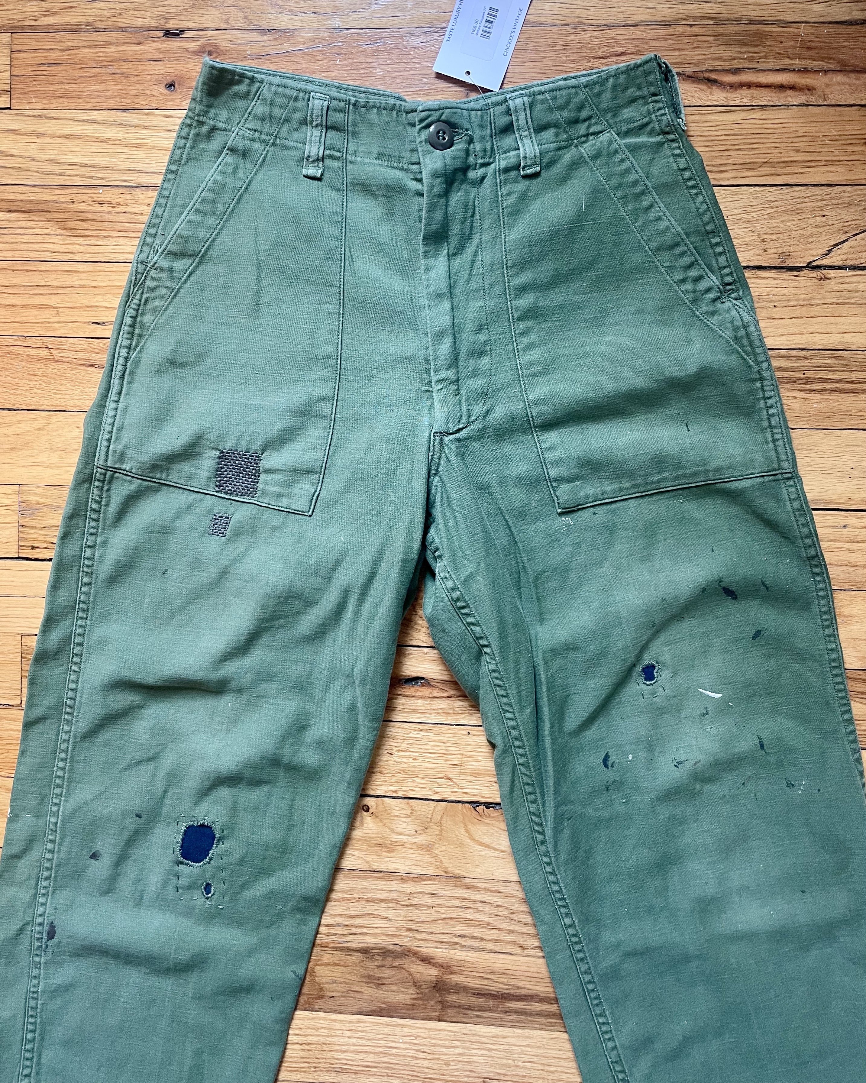 Darning + Patches for Chickee's Vintage