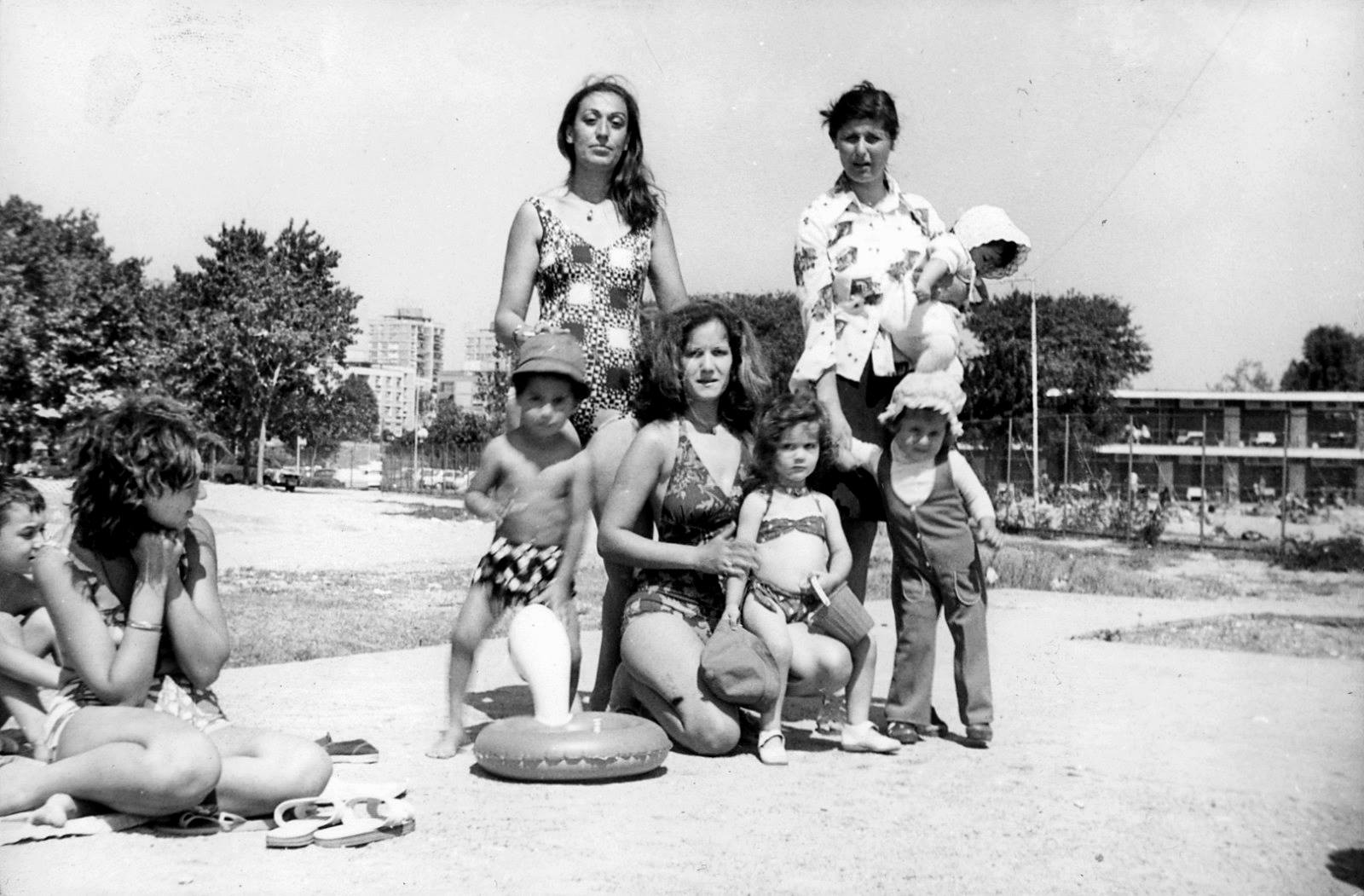Figure 2 - A family at Ataköy Beach