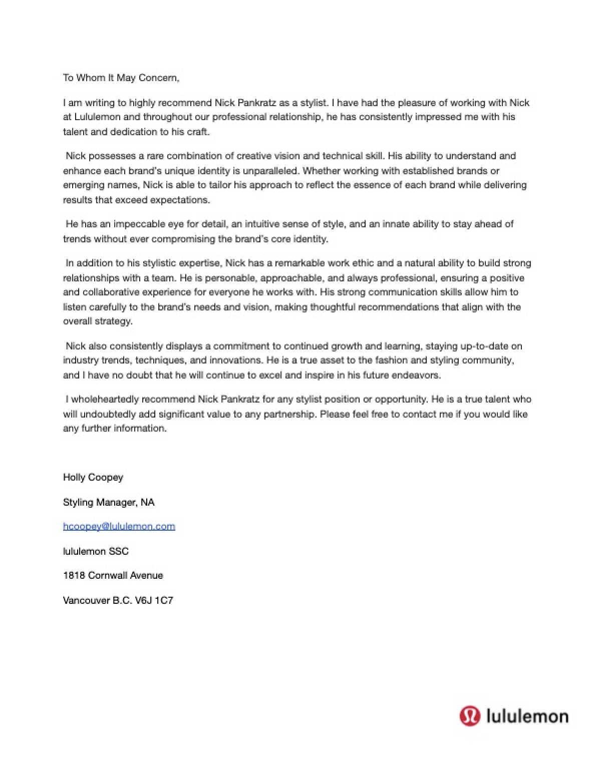 Lululemon Recommendation.pdf