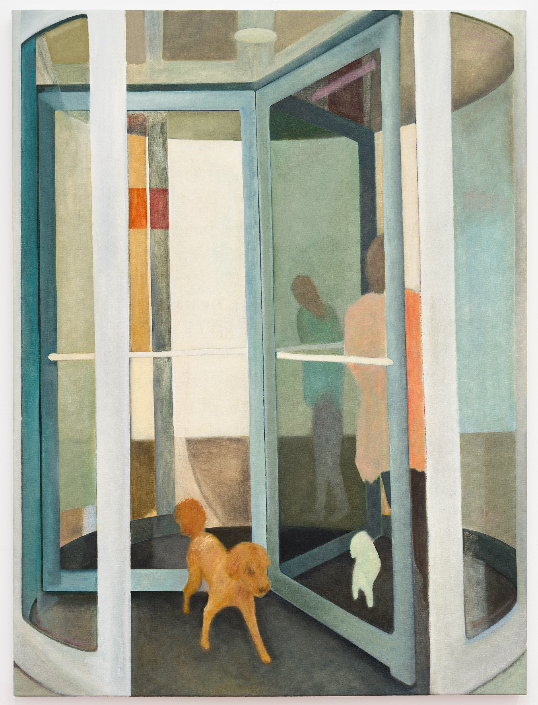 Sun Mirror, Oil on Canvas, 48 x 36in