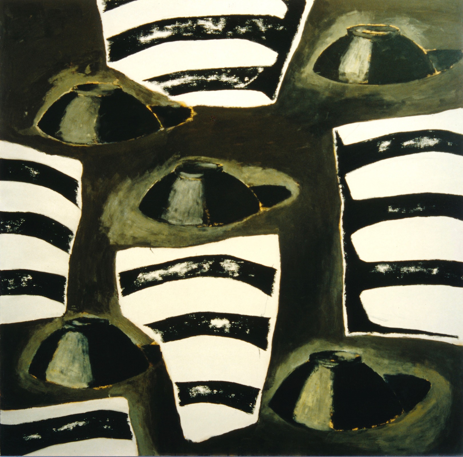 Untitled 1992, oil on canvas, 200 x 200 cm, Aegon Art Collection 