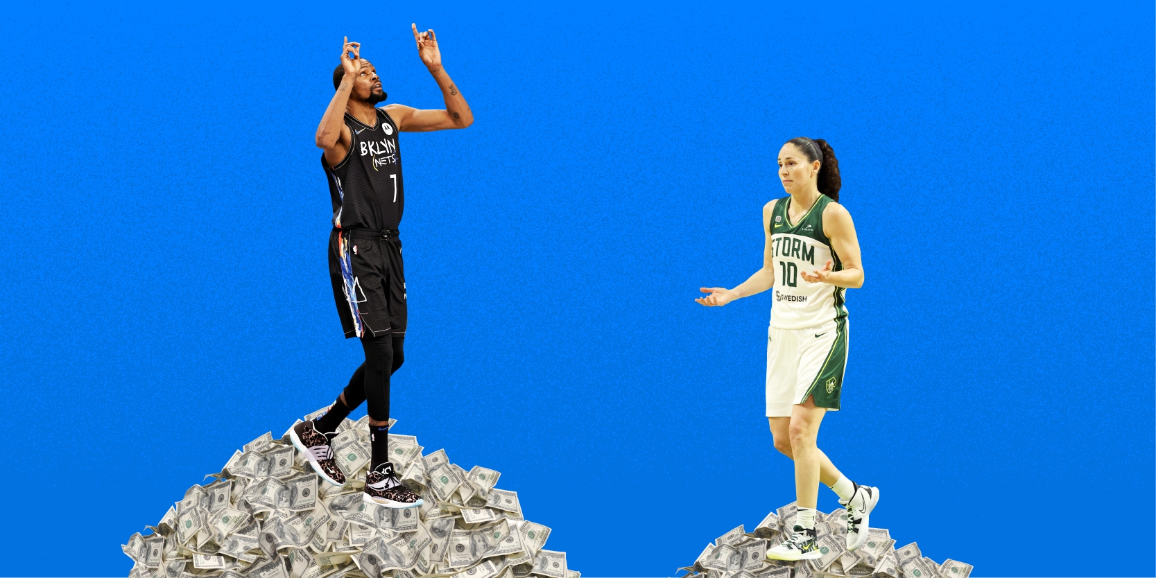 The US men and women's basketball teams are both gold medal favorites in Tokyo, but their salaries are vastly different back home.