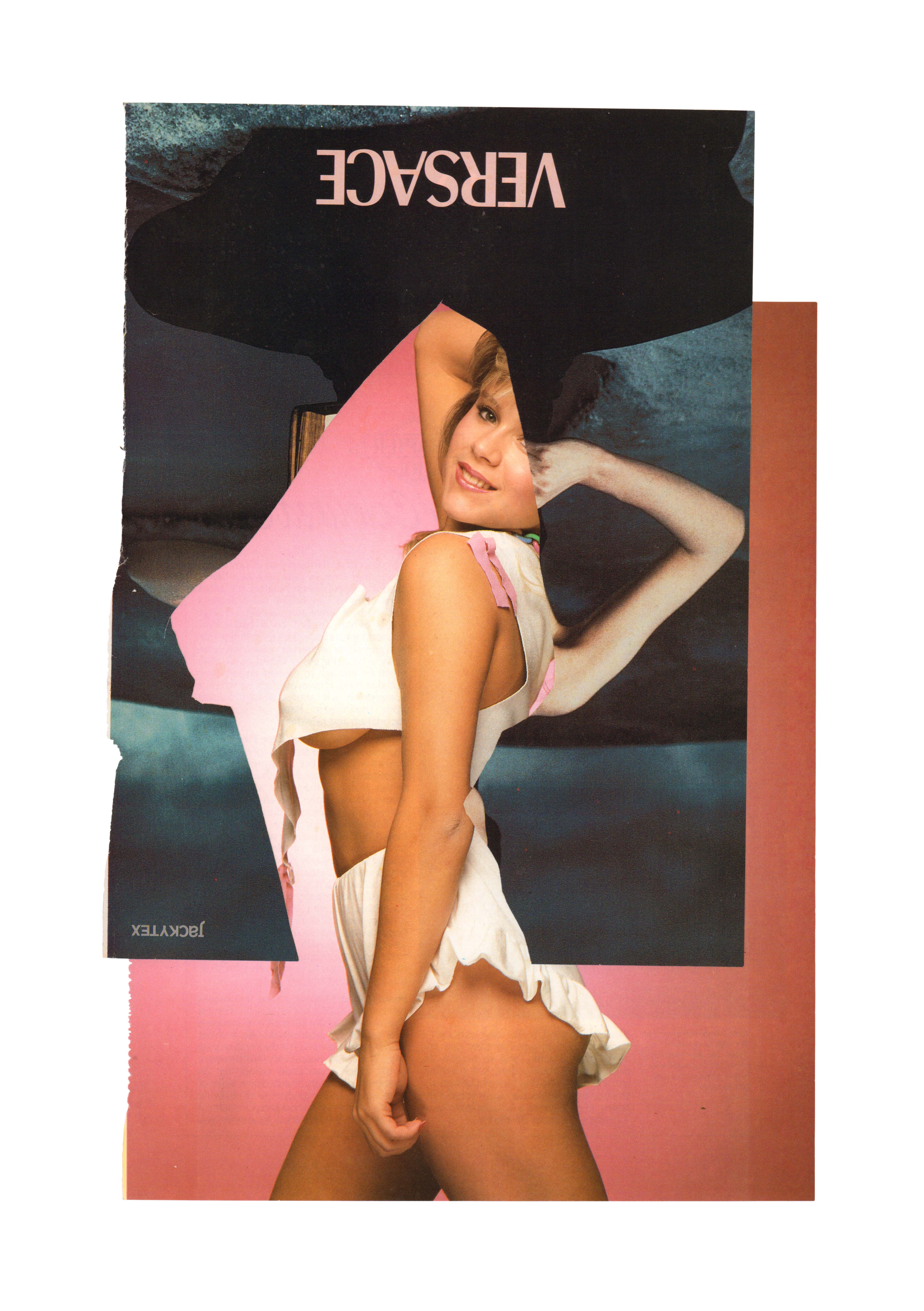 Sam Fox for Versace, 2020, photomontage, 29.7 x 42 cm