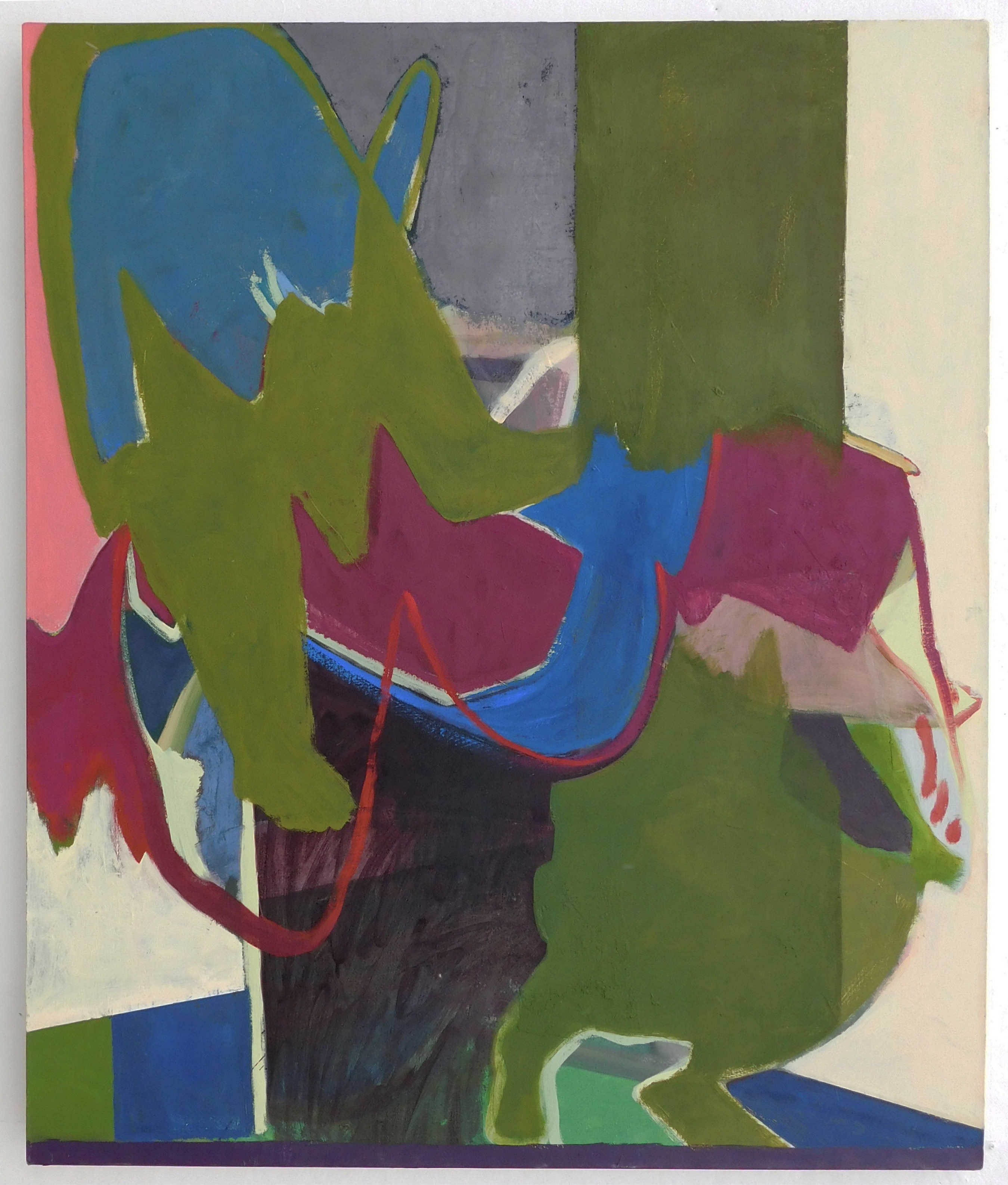 untitled (after Pontormo). oil on canvas 40"x48"