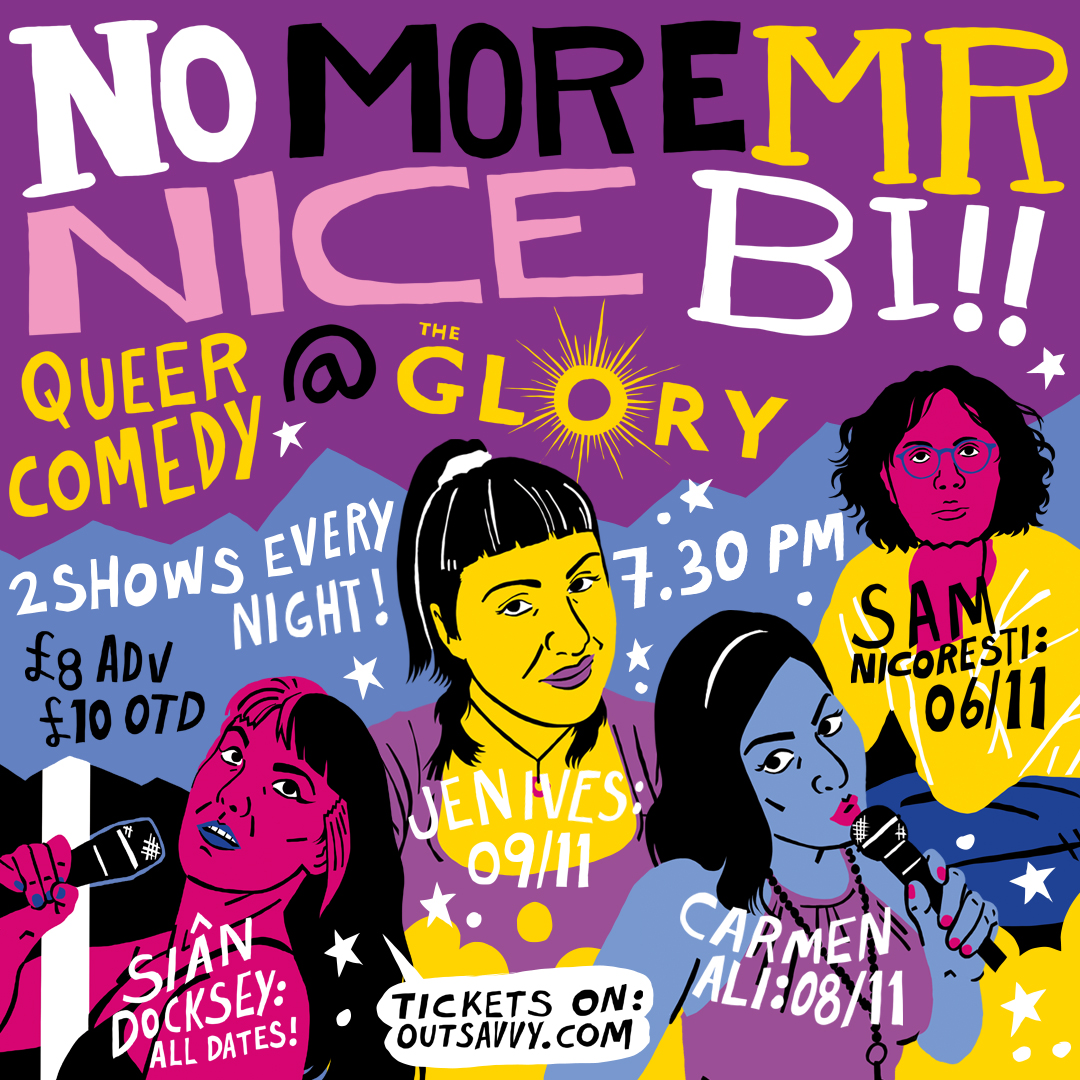 Funny Women interview about NO MORE MR NICE BI (2022)