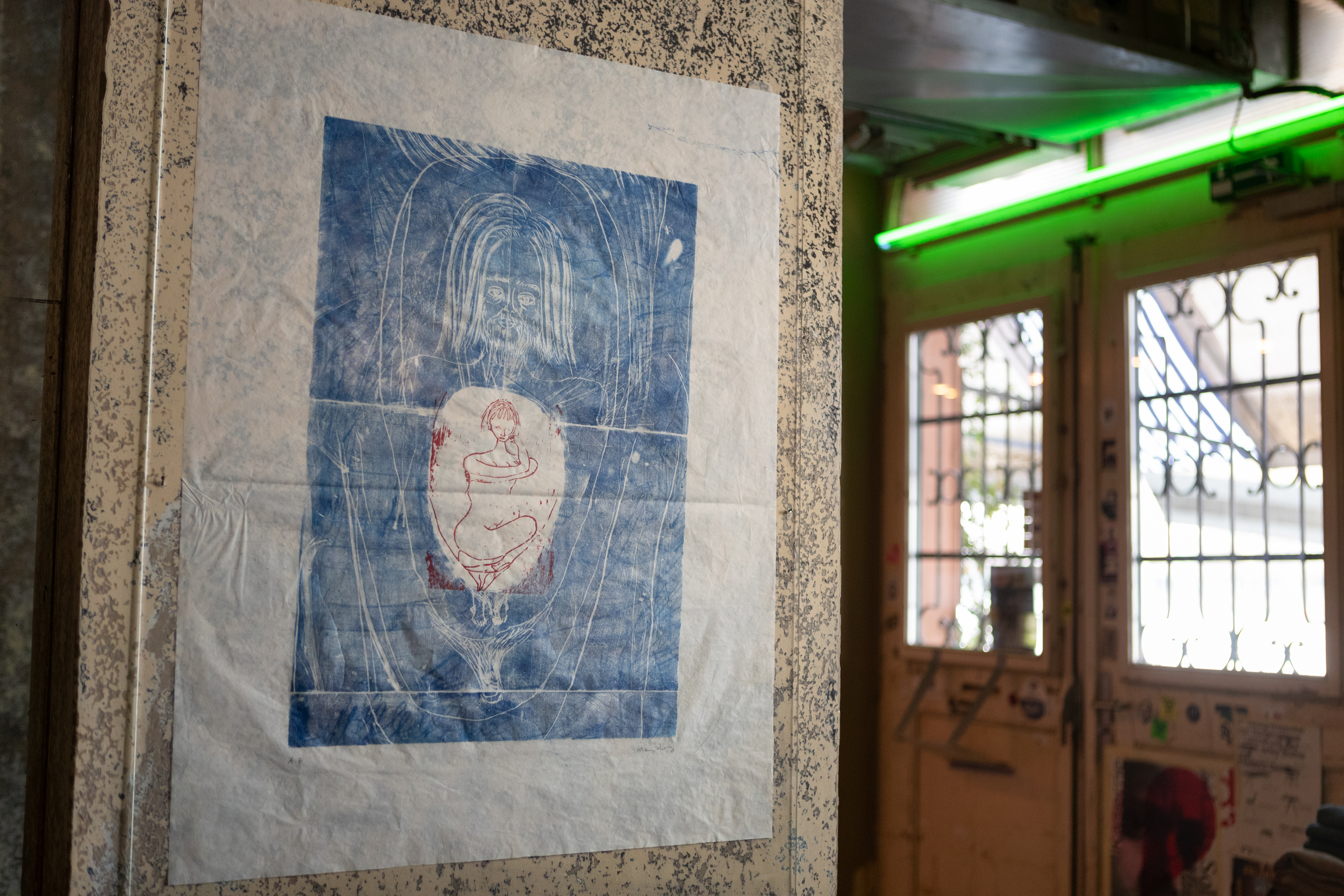 Geborgenheit, 45 x 64.3 cm, print on chinese paper, 2020, xy(z) Regionale21, Cargo Bar, Basel