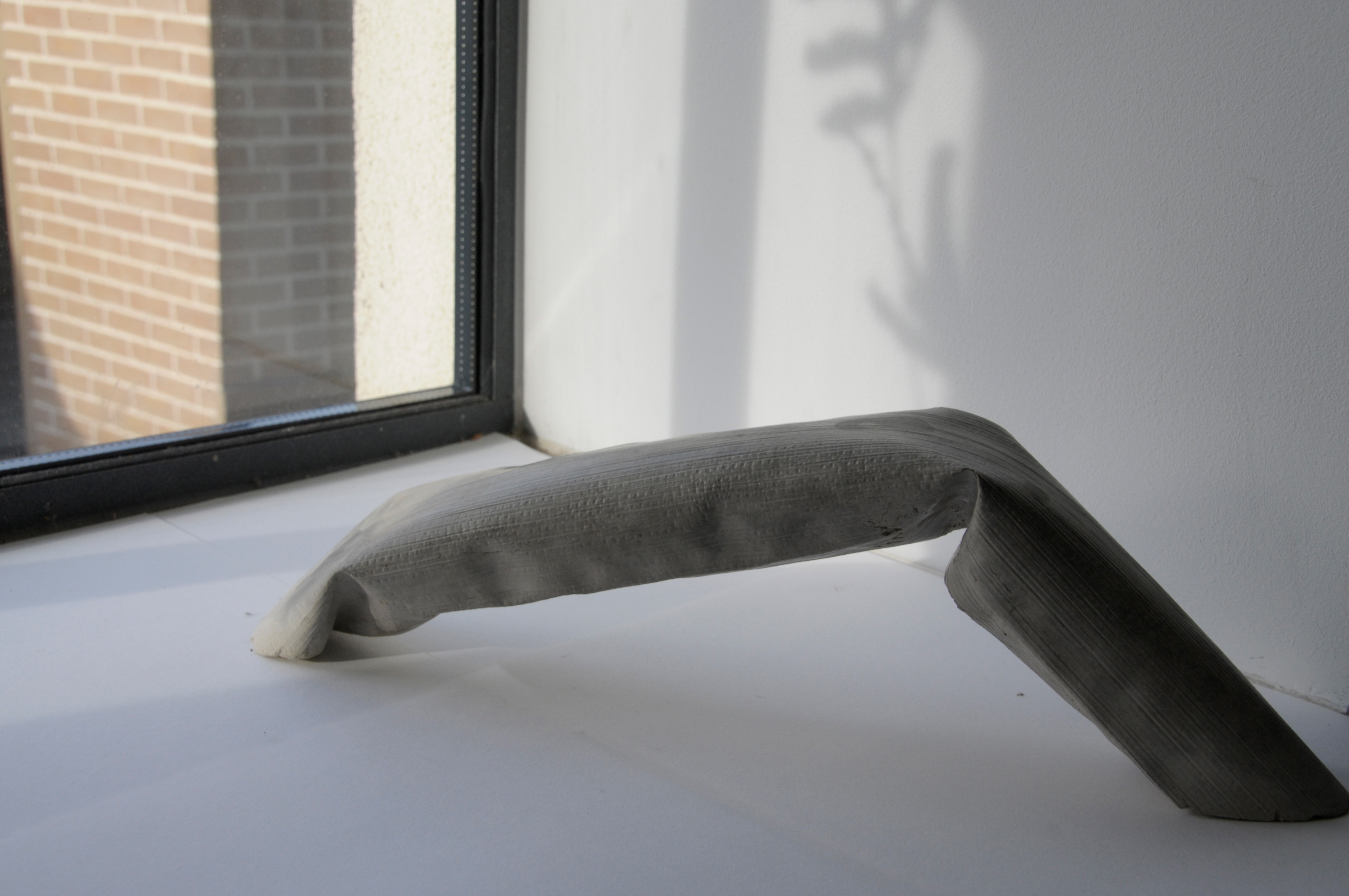 Concrete cast 5x40 cm, Flat Hose mould