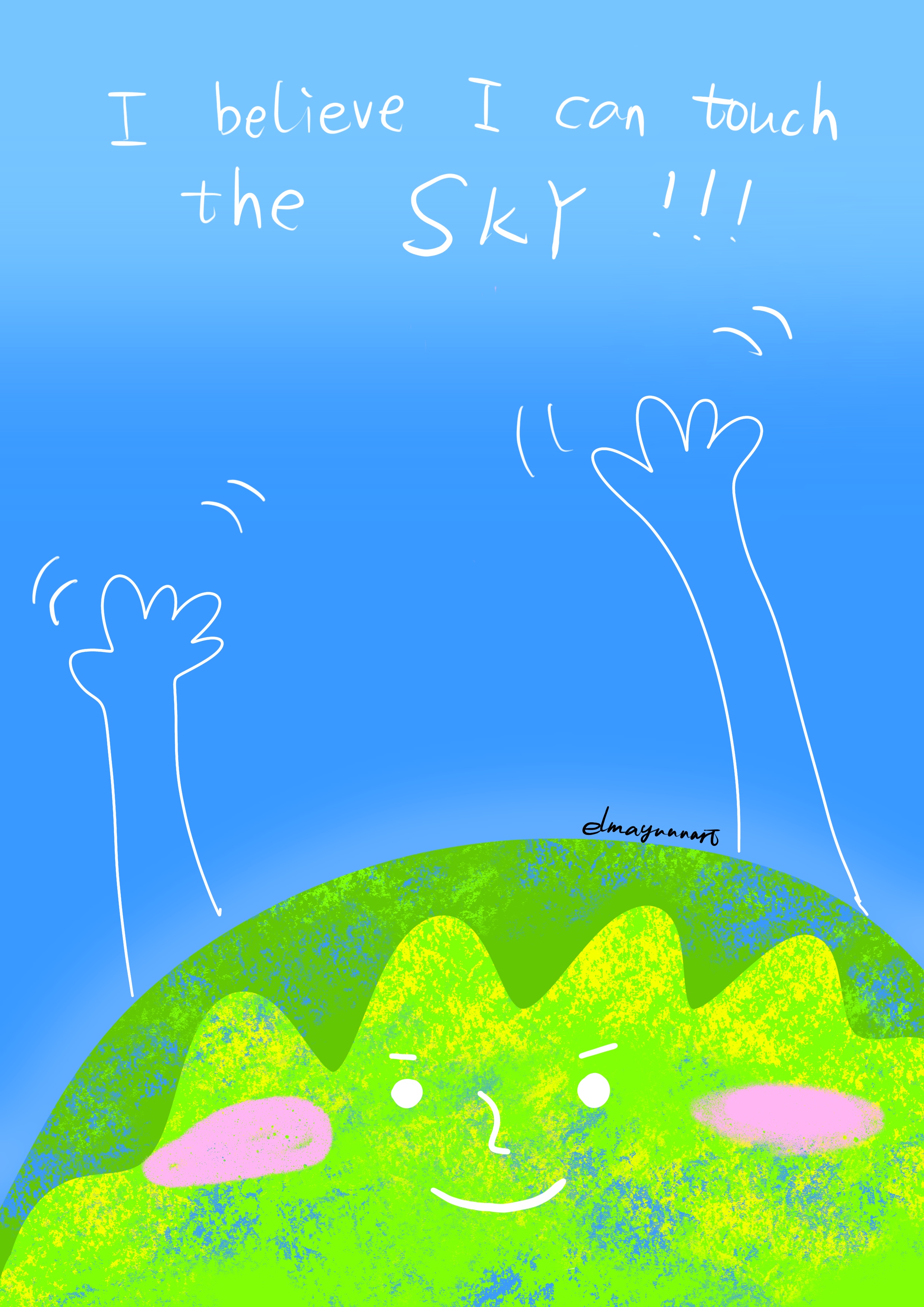 My diary-15 Mar. 2023-"I believe I can touch the SKY" Spring is the season of growth! 