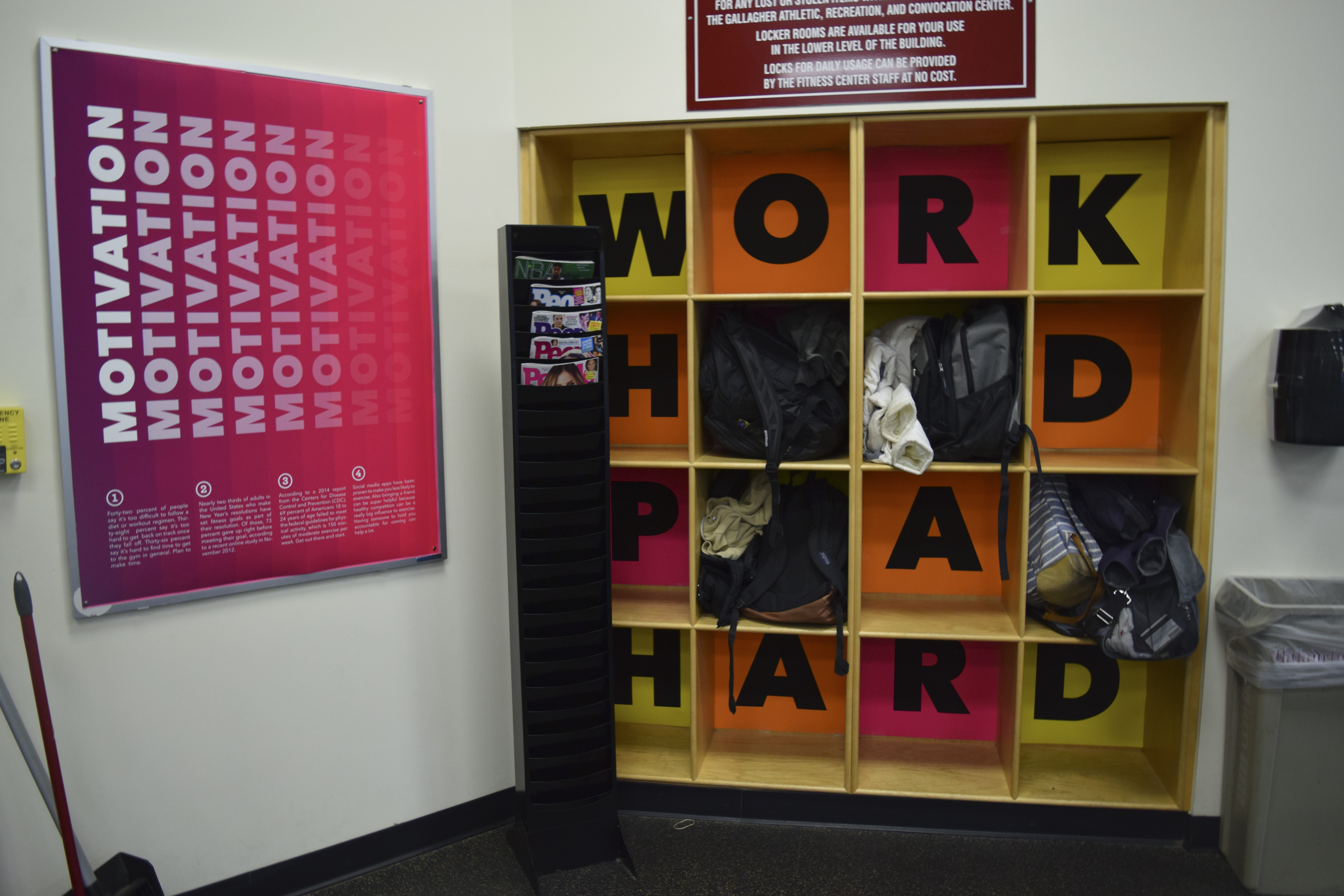 Emily Williams, Game On, Motivational Graphics at the Gym