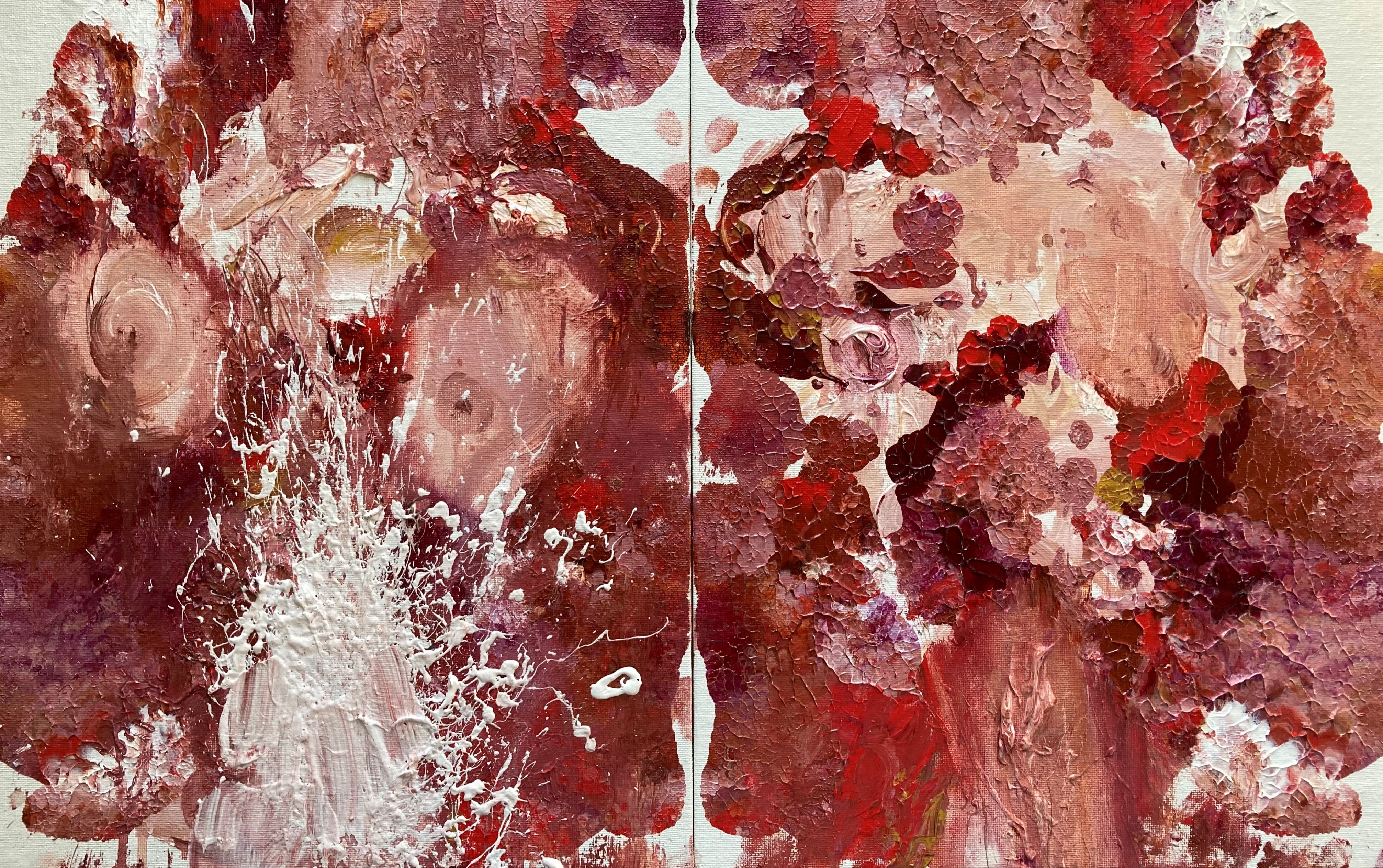 2022 / Acrylic on canvas 11x14in (set of 2)