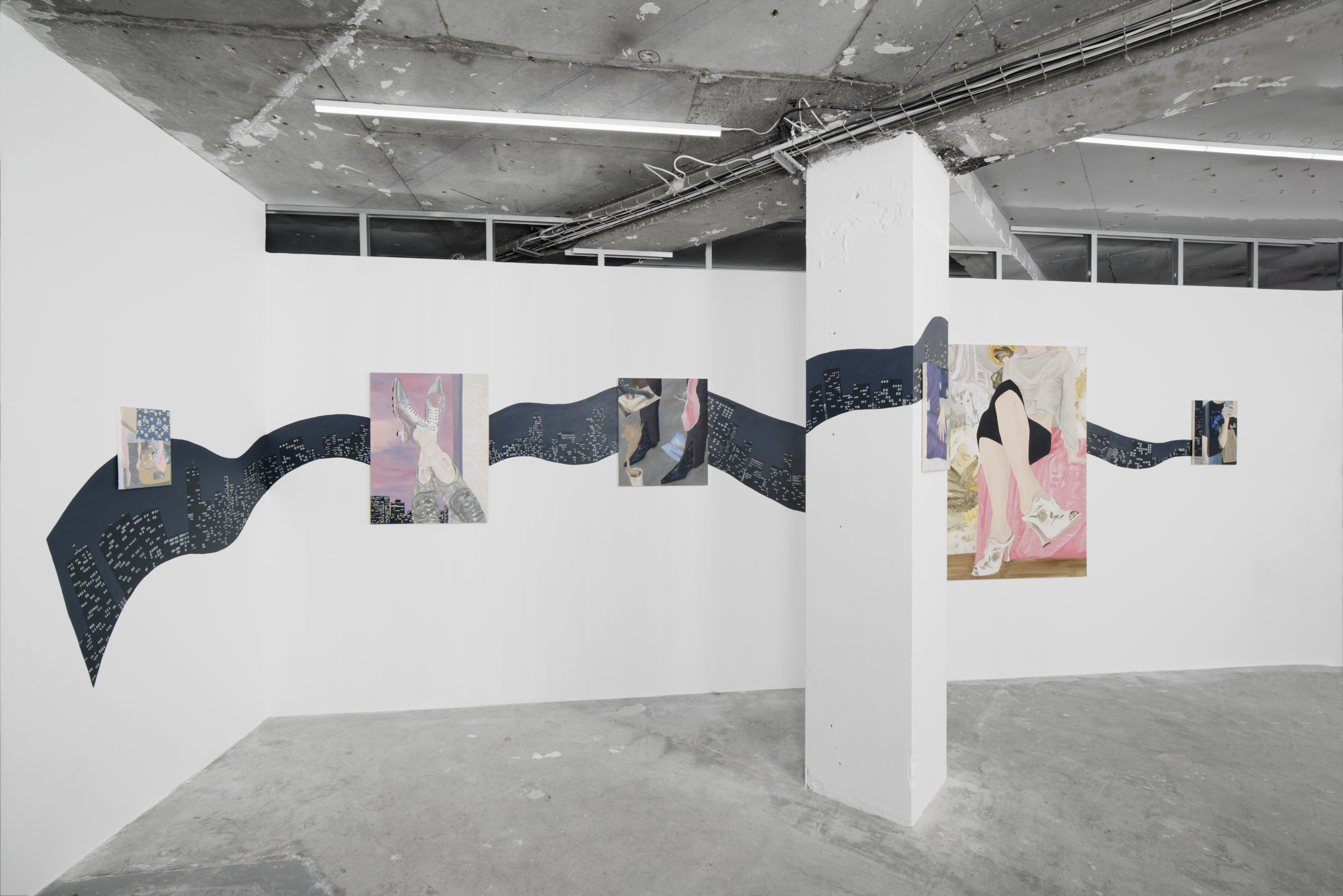 Installation view, Paris Internationale, 2022