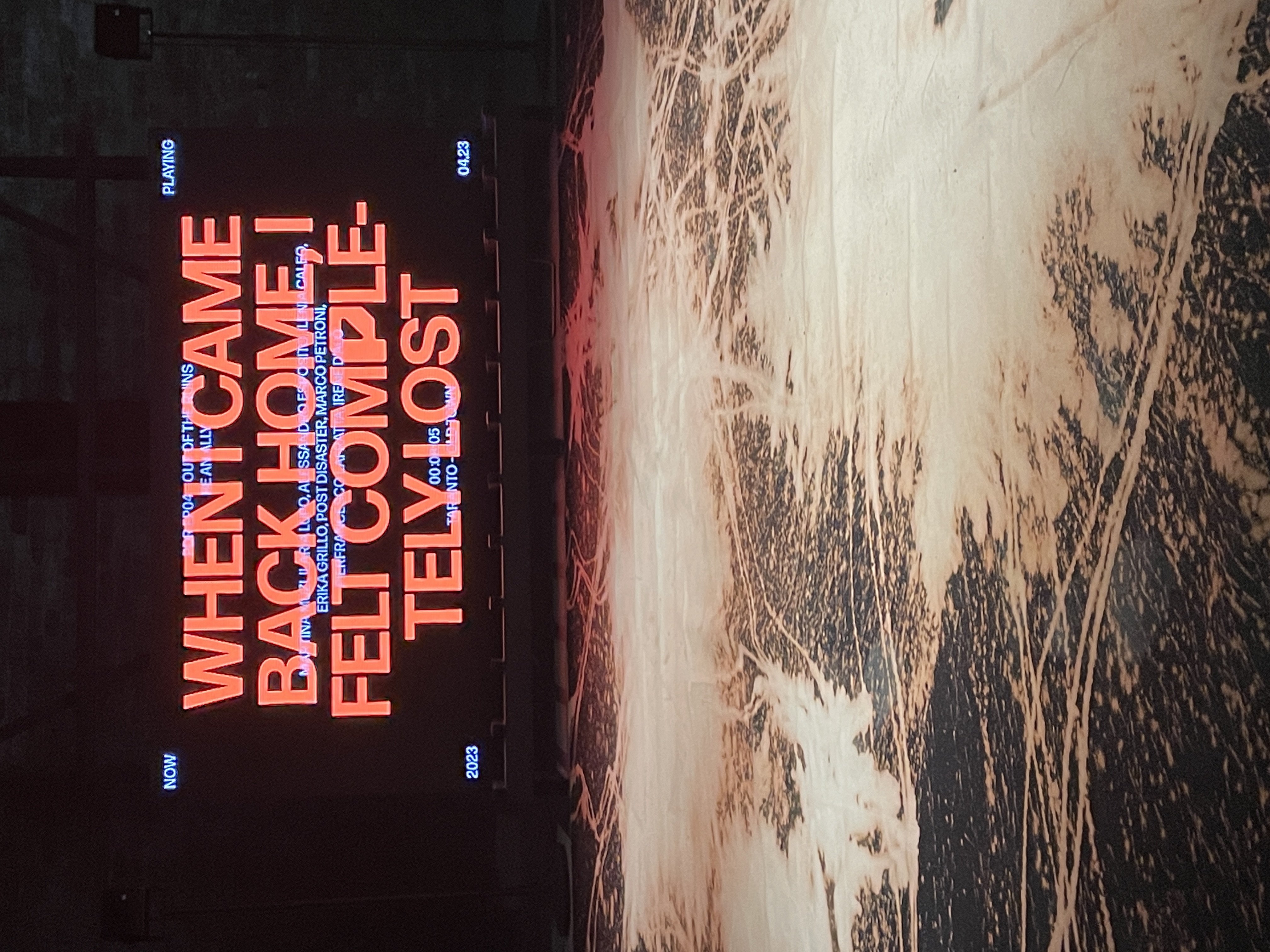 part of italy's pavilion at the venice biennale!