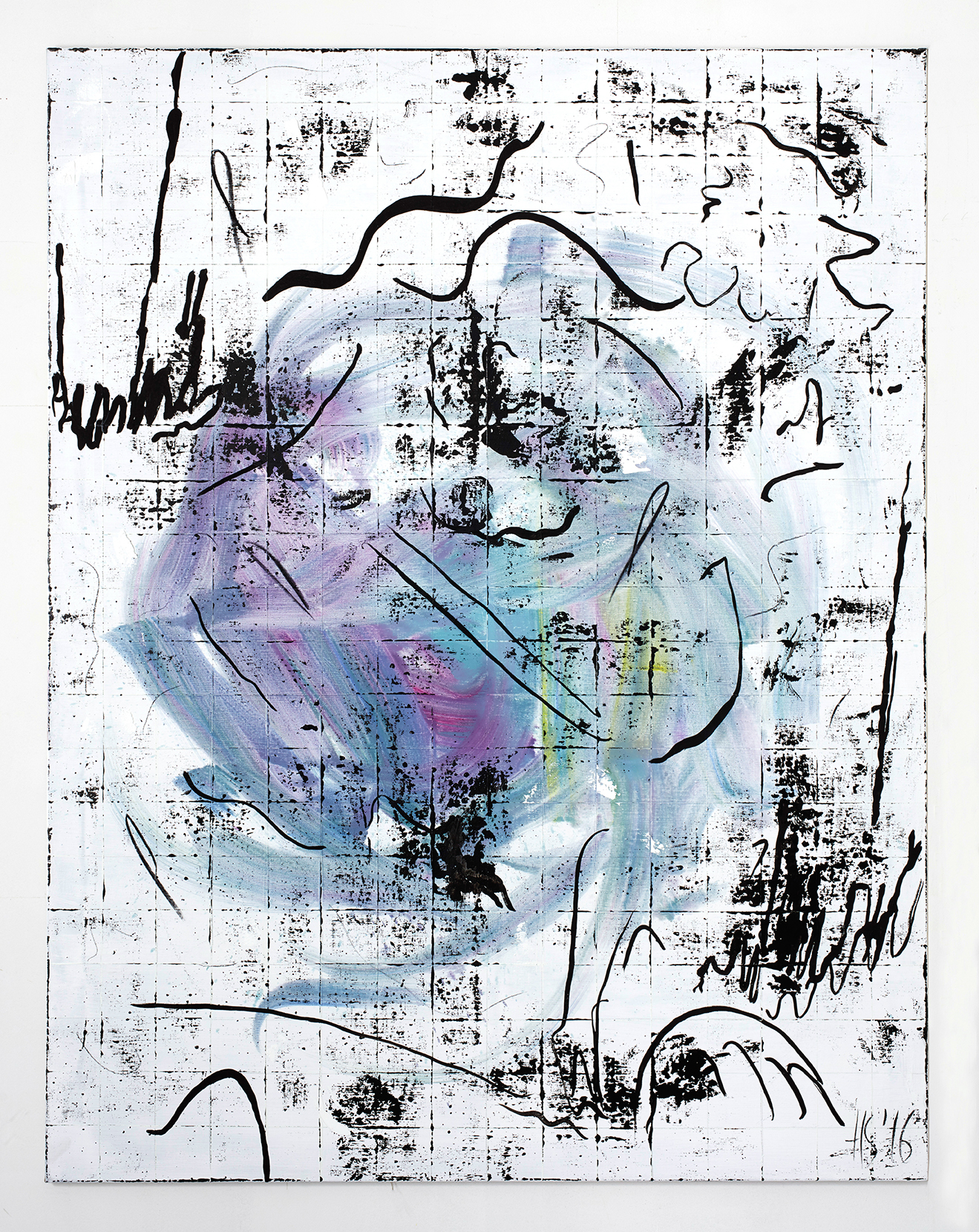 NO SORRY, 2016 210 x 160cmOil on Canvas