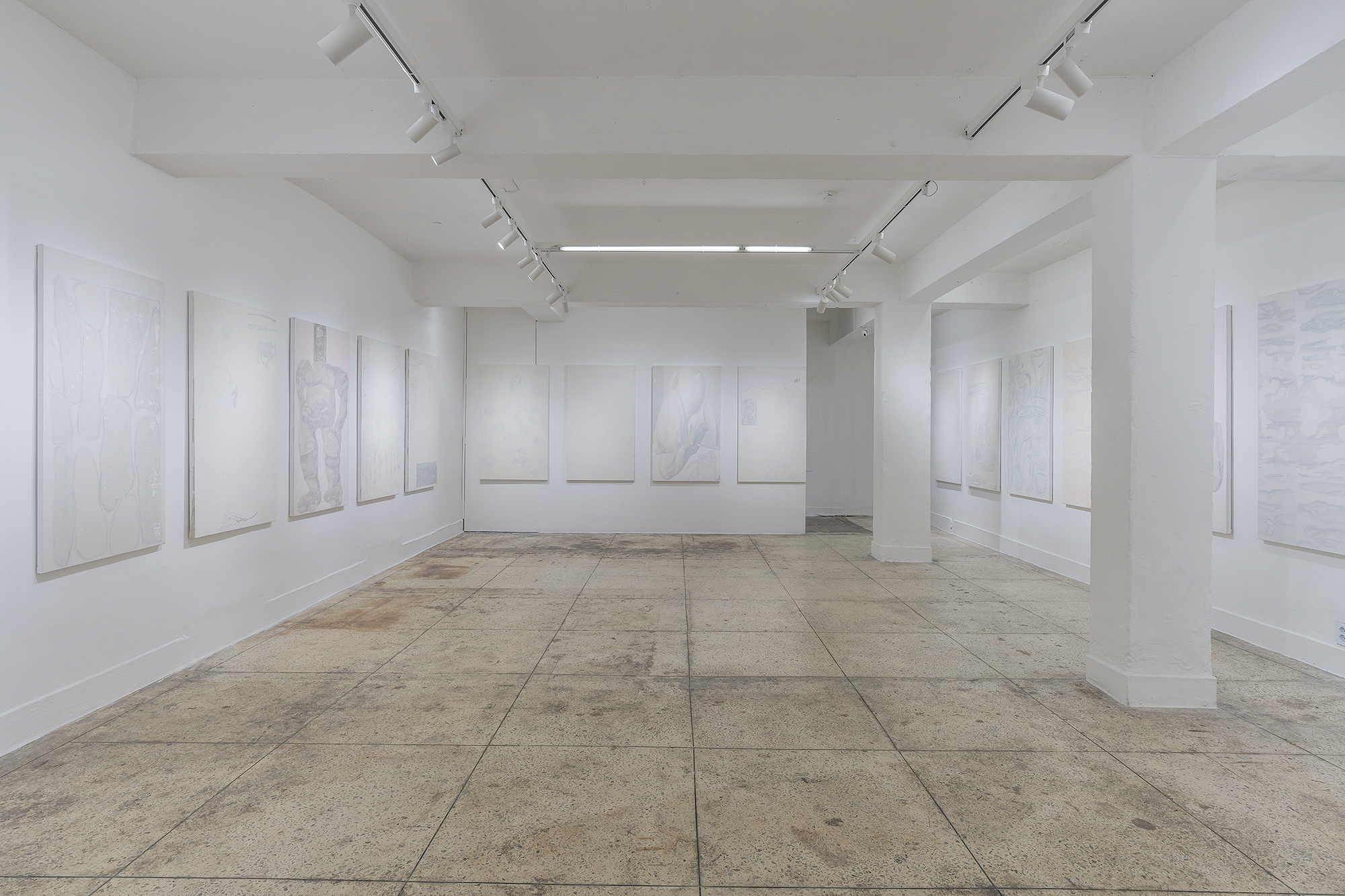 Installation view of Unfolded at PS Sarubia, Seoul, 2023. Courtesy of PS Sarubia and the artist