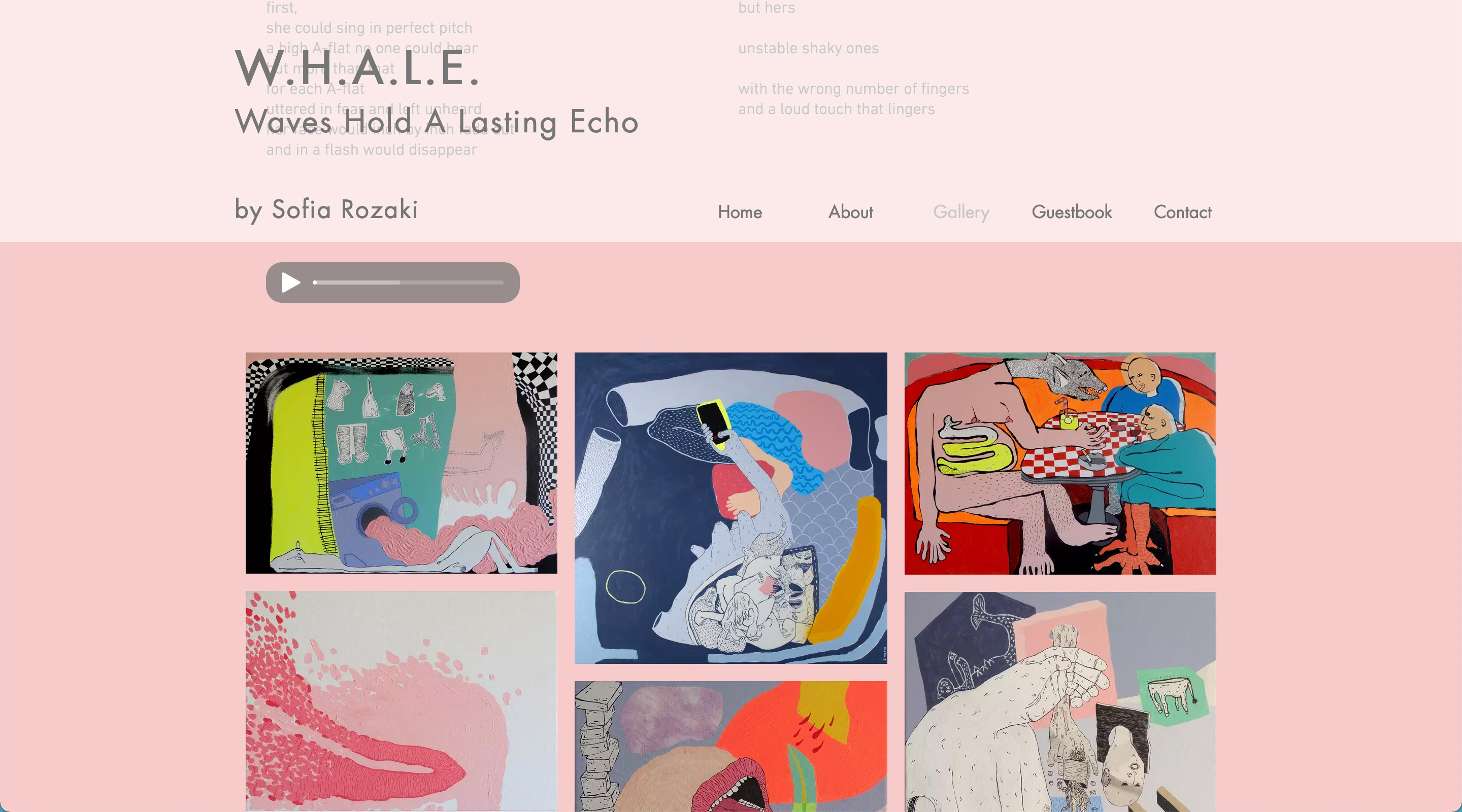 W.H.A.L.E.: Waves Hold A Lasting Echo online edition, 2020, screenshot 3
