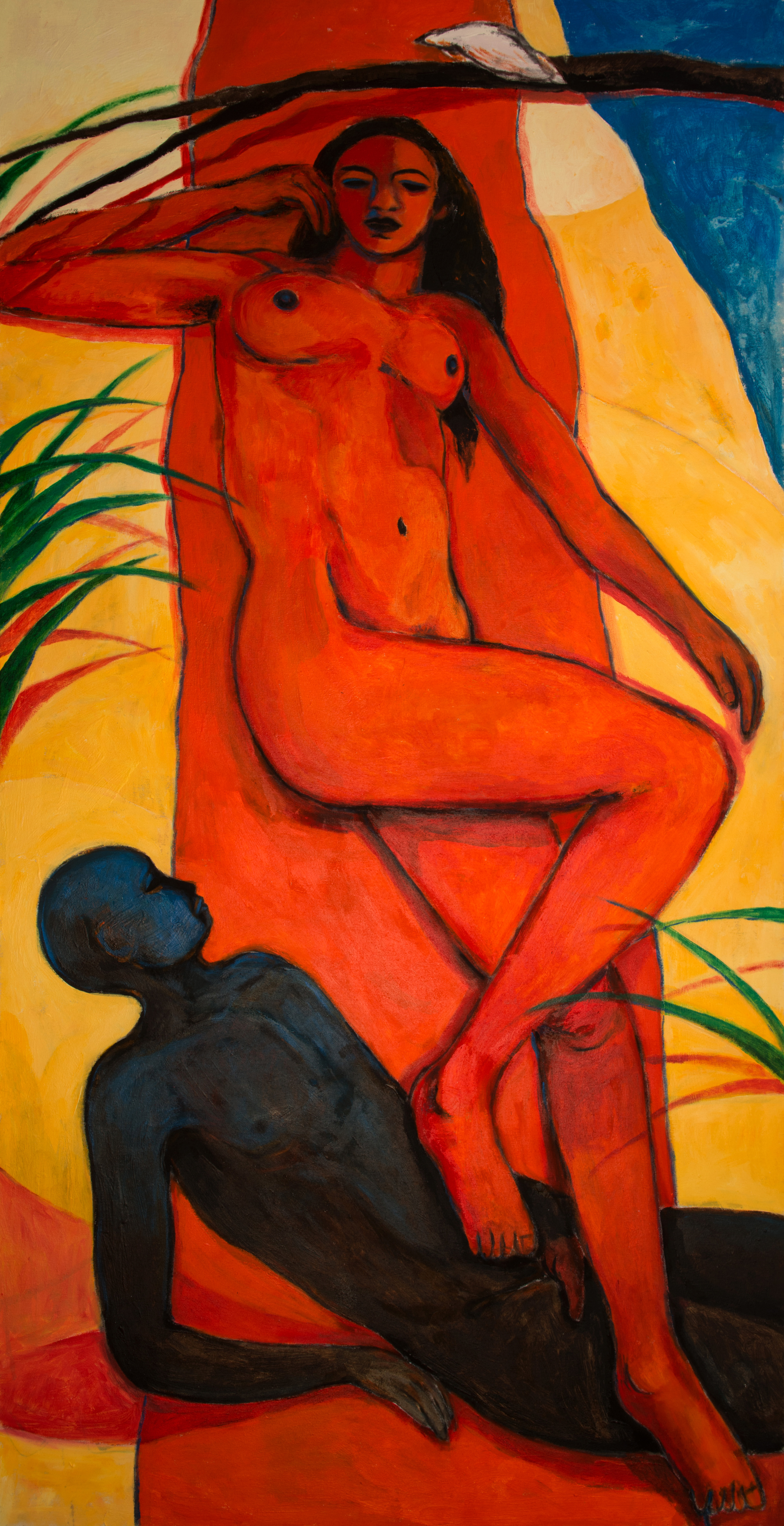 ‘Primordial’ series (Woman, Boy & Bird) 