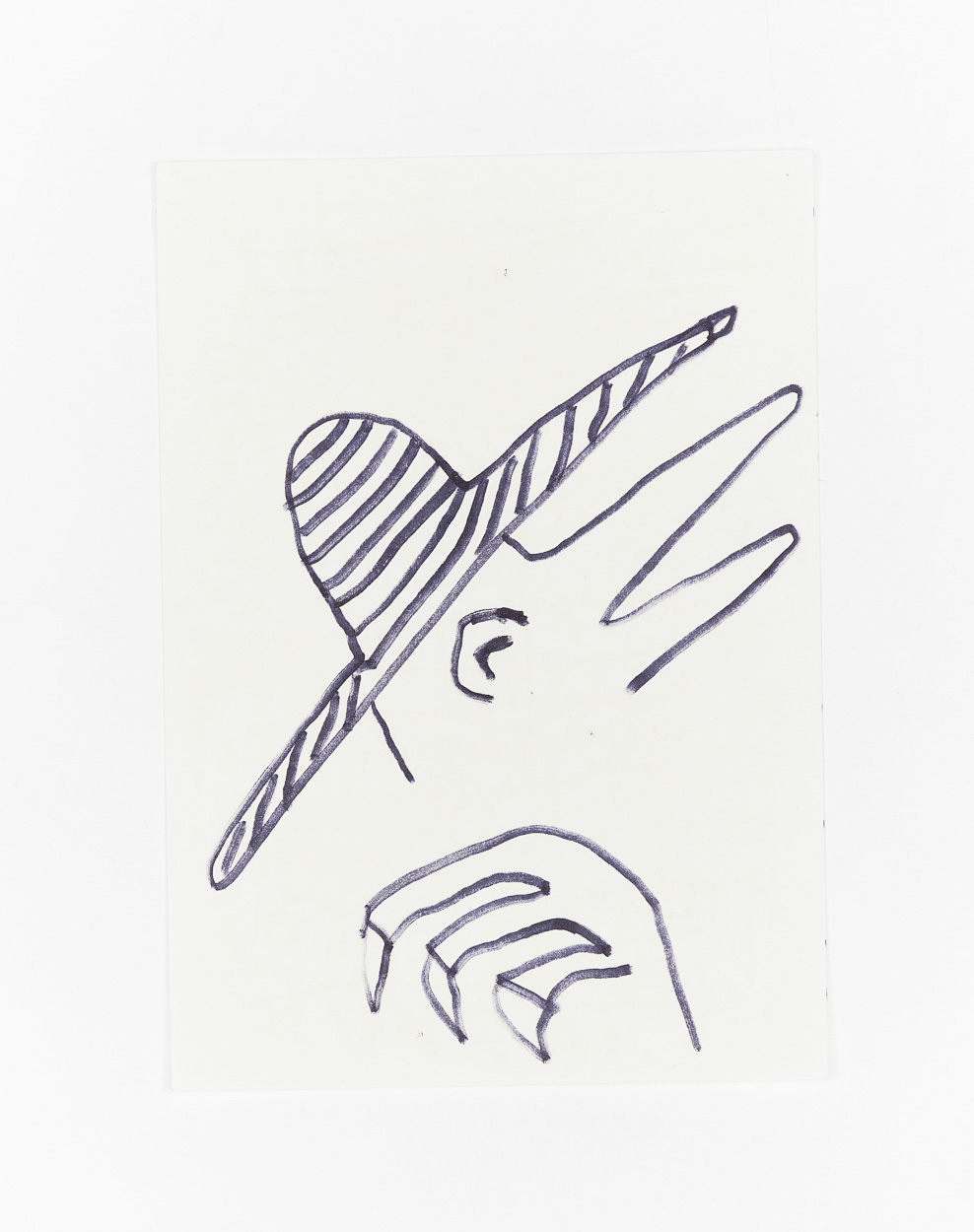 Untitled, 2020. marker on paper. 26cm x 18cm