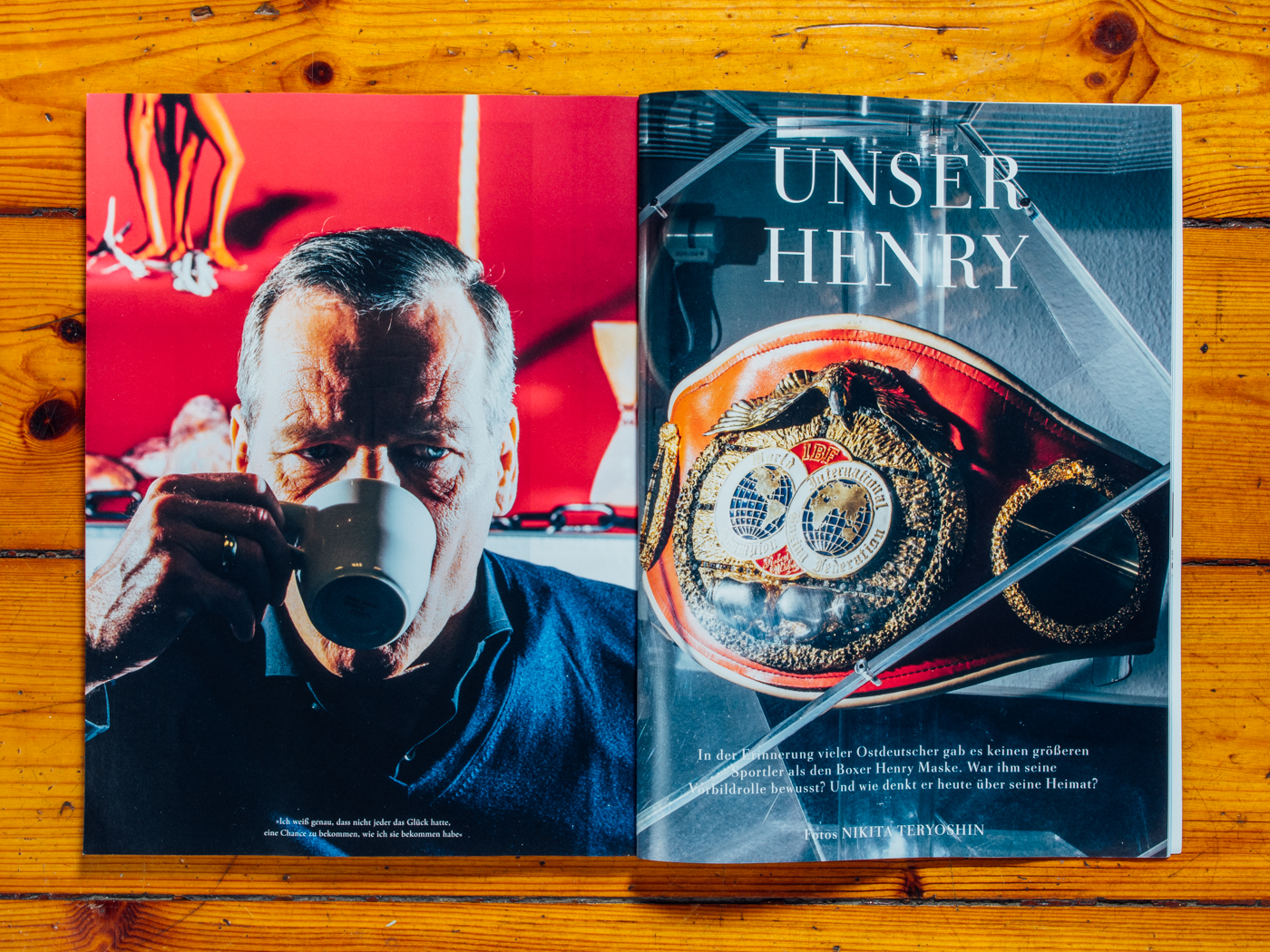 Zeit Magazin Mann / Henry Maske / April 2018