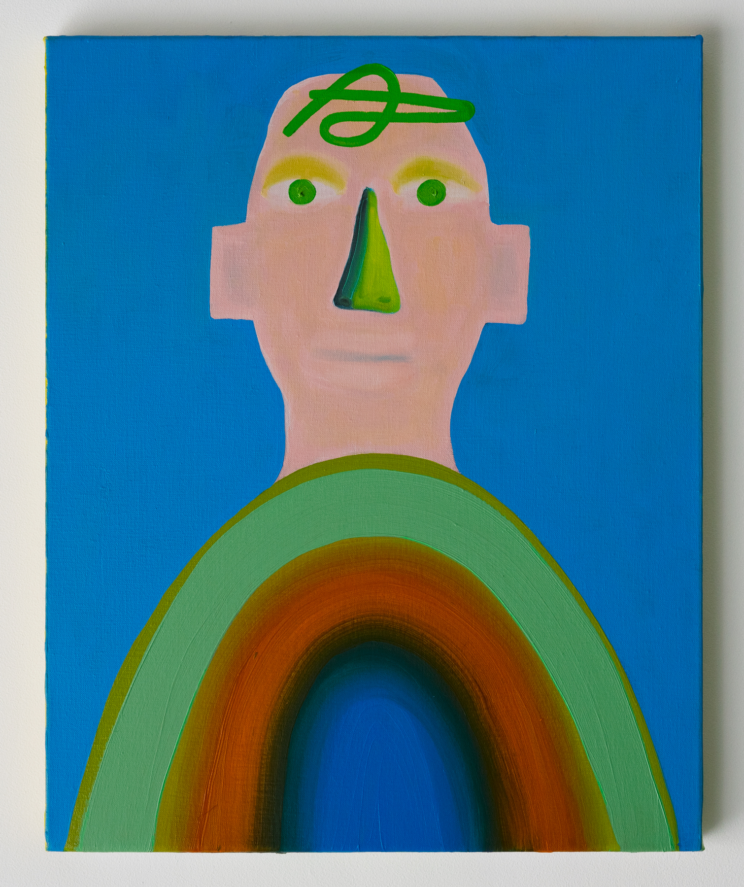 Surviving in the city, 2022 Oil on canvas50 x 40 cm