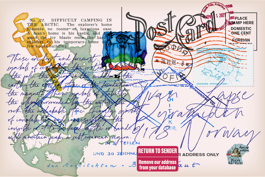 Postcard: Mountain View 22 (North Pole)