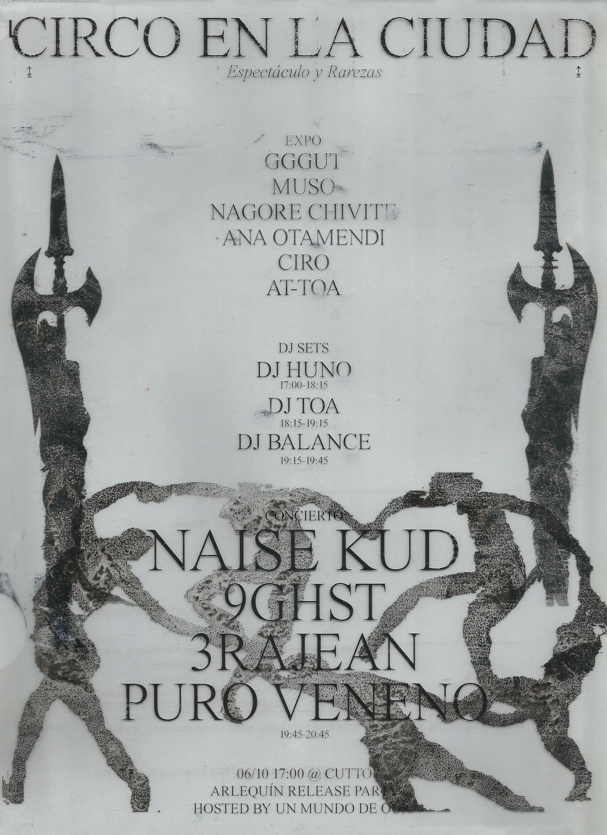 Circo en la Ciudad flyer (2022)