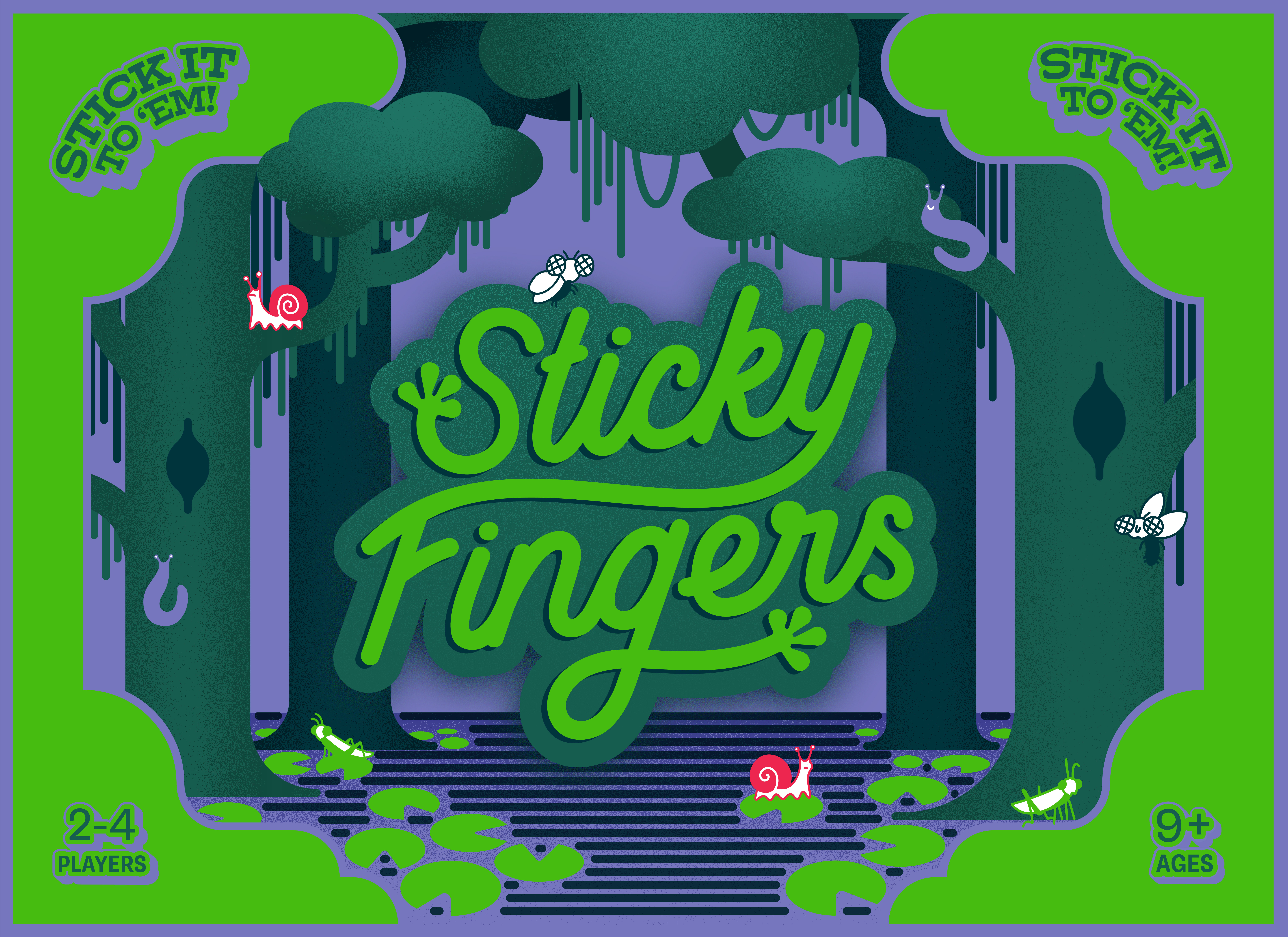 Flat graphic showing box illustration with logo. 