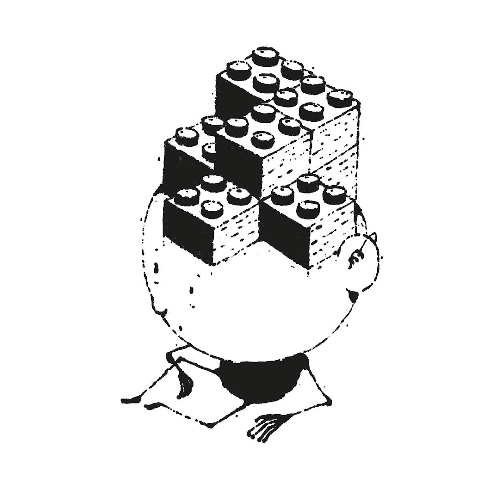 Dessin de l'artiste Afat intitulé construction