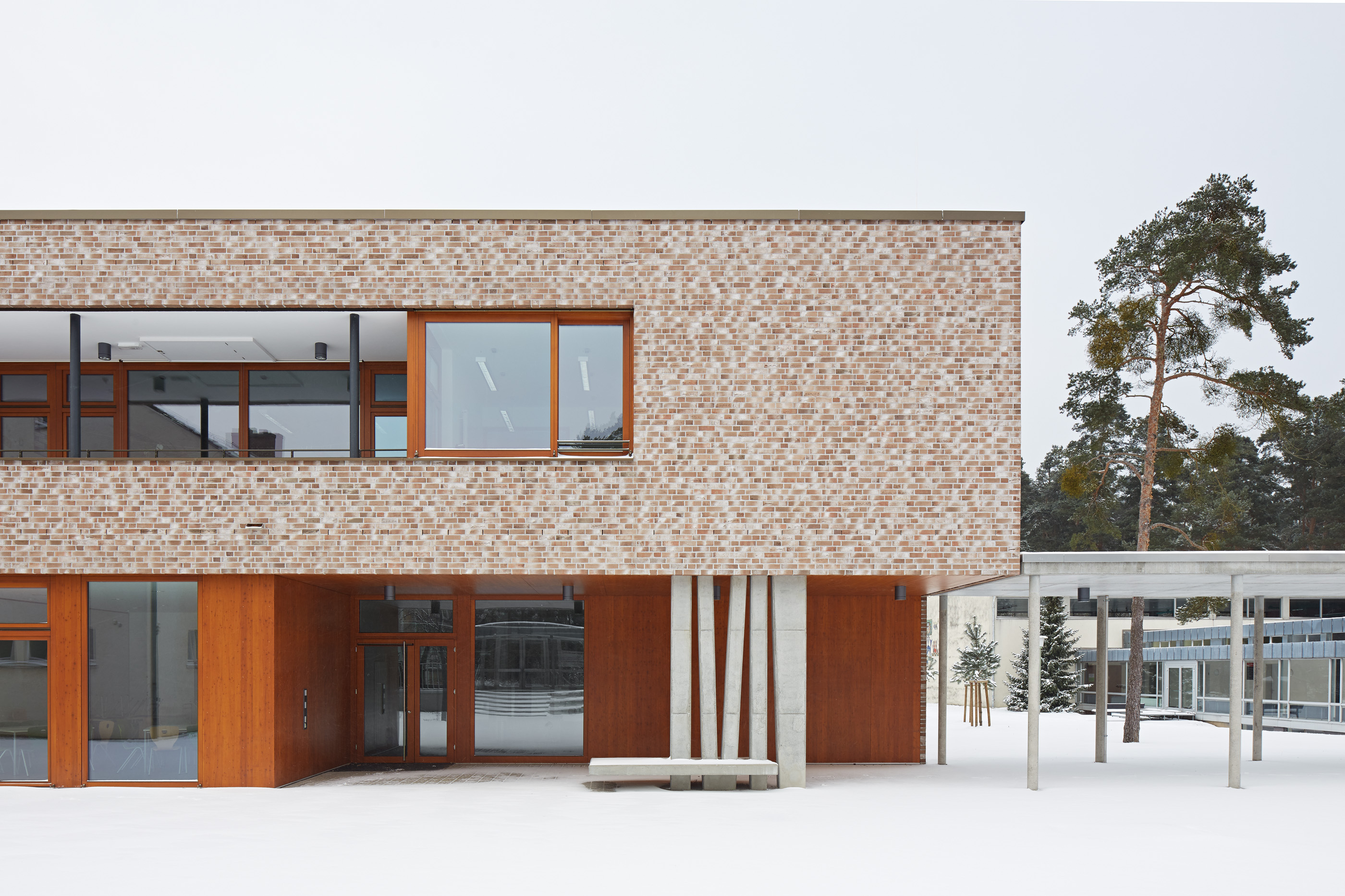 Erweiterung Waldschule Neureut. Kunde: K9 / Stadt Karlsruhe.