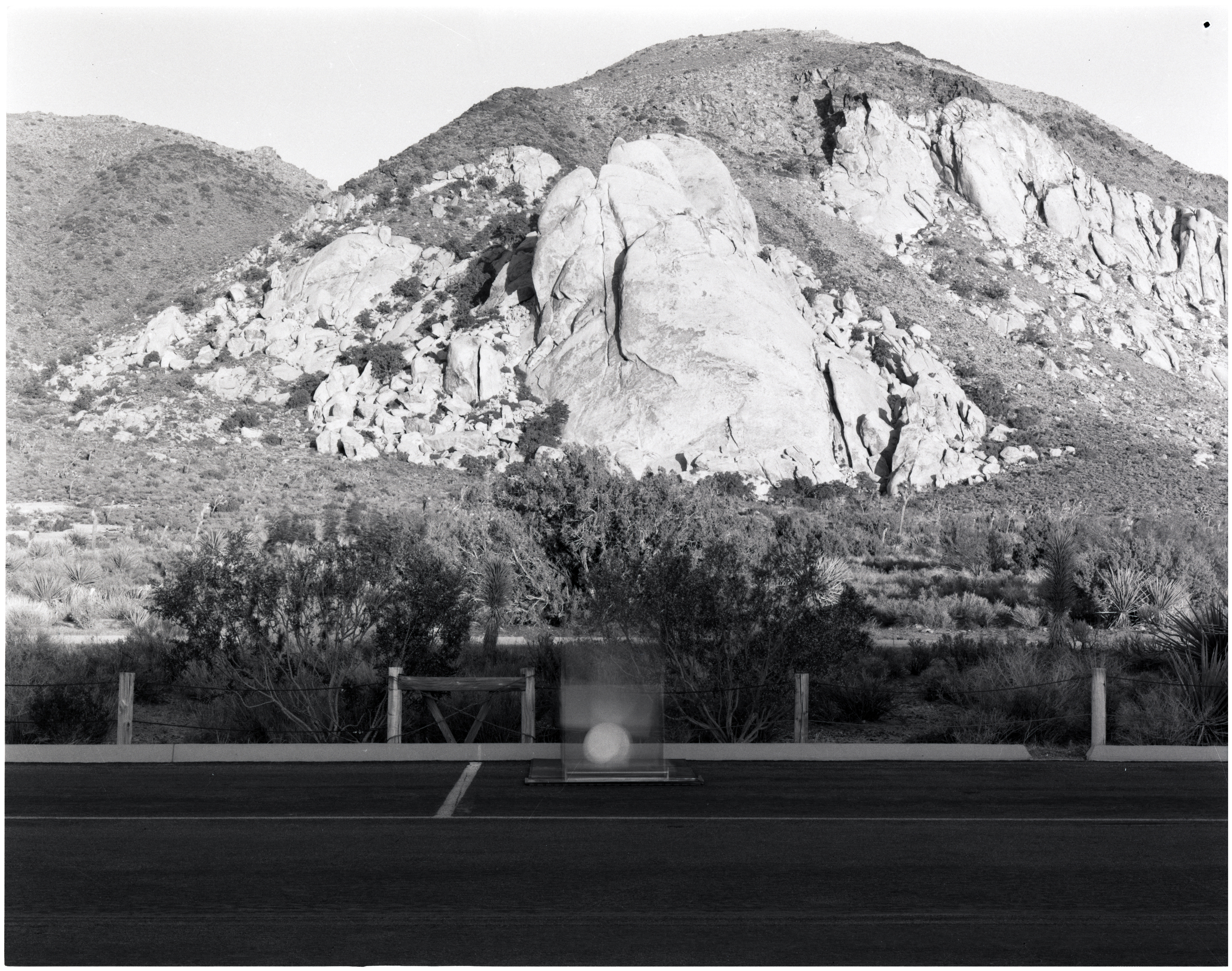 When Night Fell We Managed To Crawl Back to Our Lines, 20144x5 black and white negative film78.486 x 61.778 in.199.35 x 156.92 cm