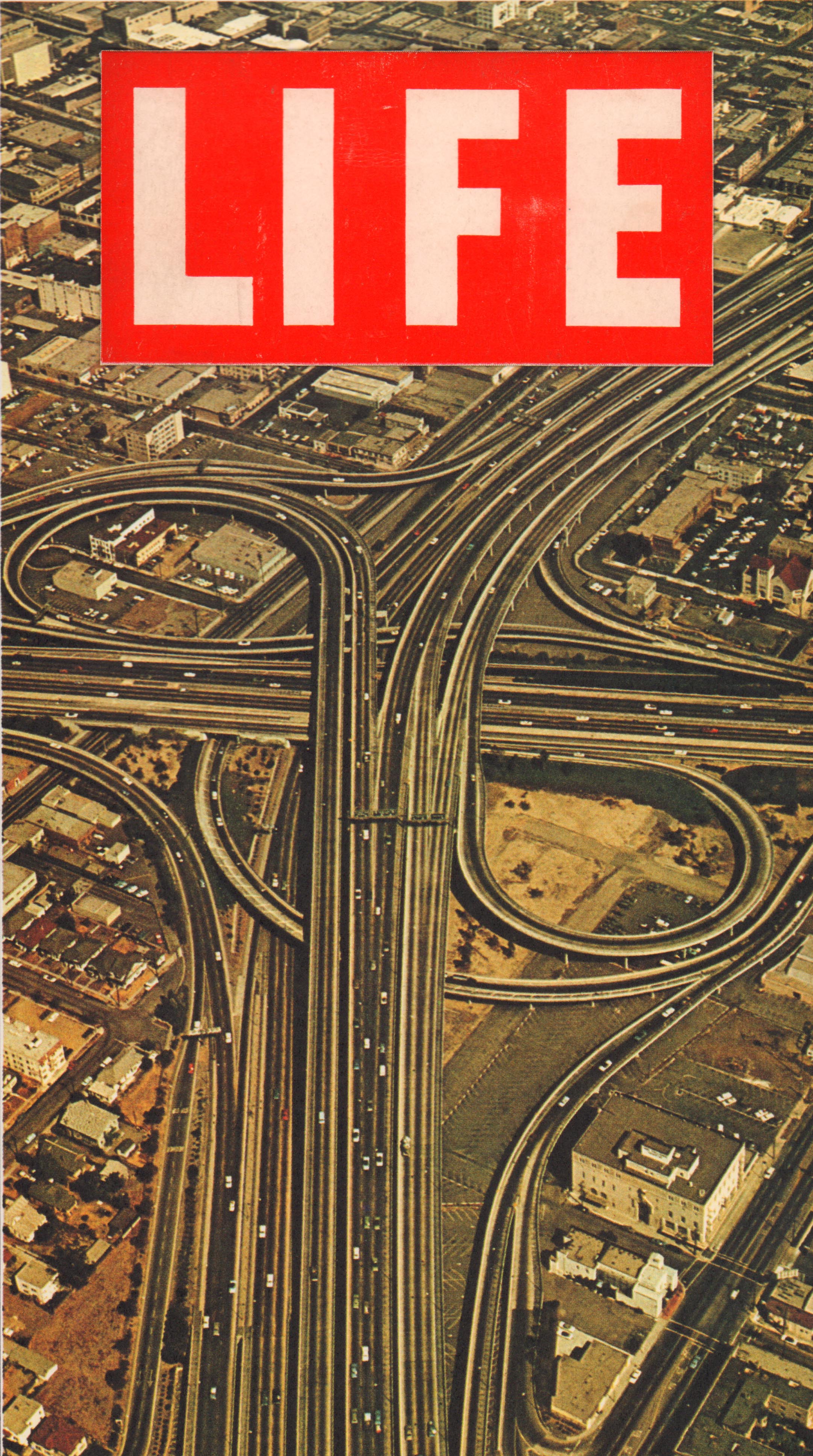 Roads, 2021, photomontage, 19 x 29 cm