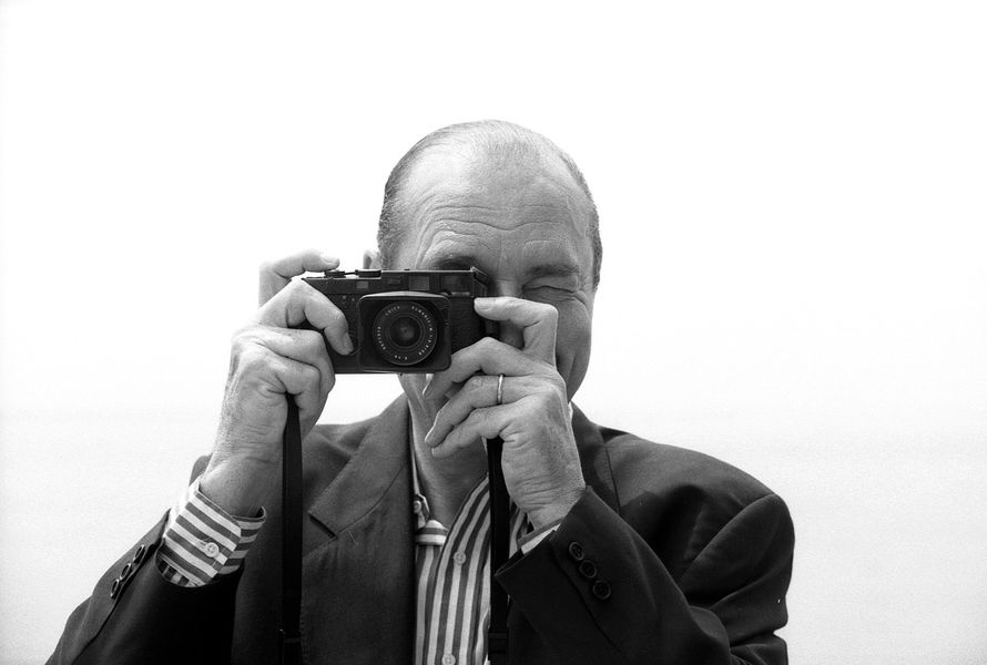 Chirac citoyen, Brazzaville, Congo 17.07.1996© Eric Lefeuvreéd. 12 à 400€