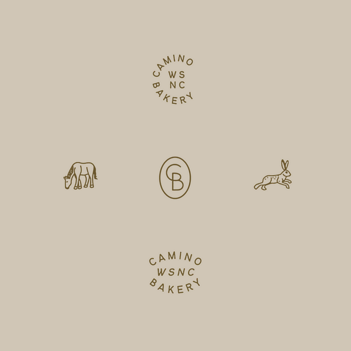 Camino Bakery Brand Elements, 2022