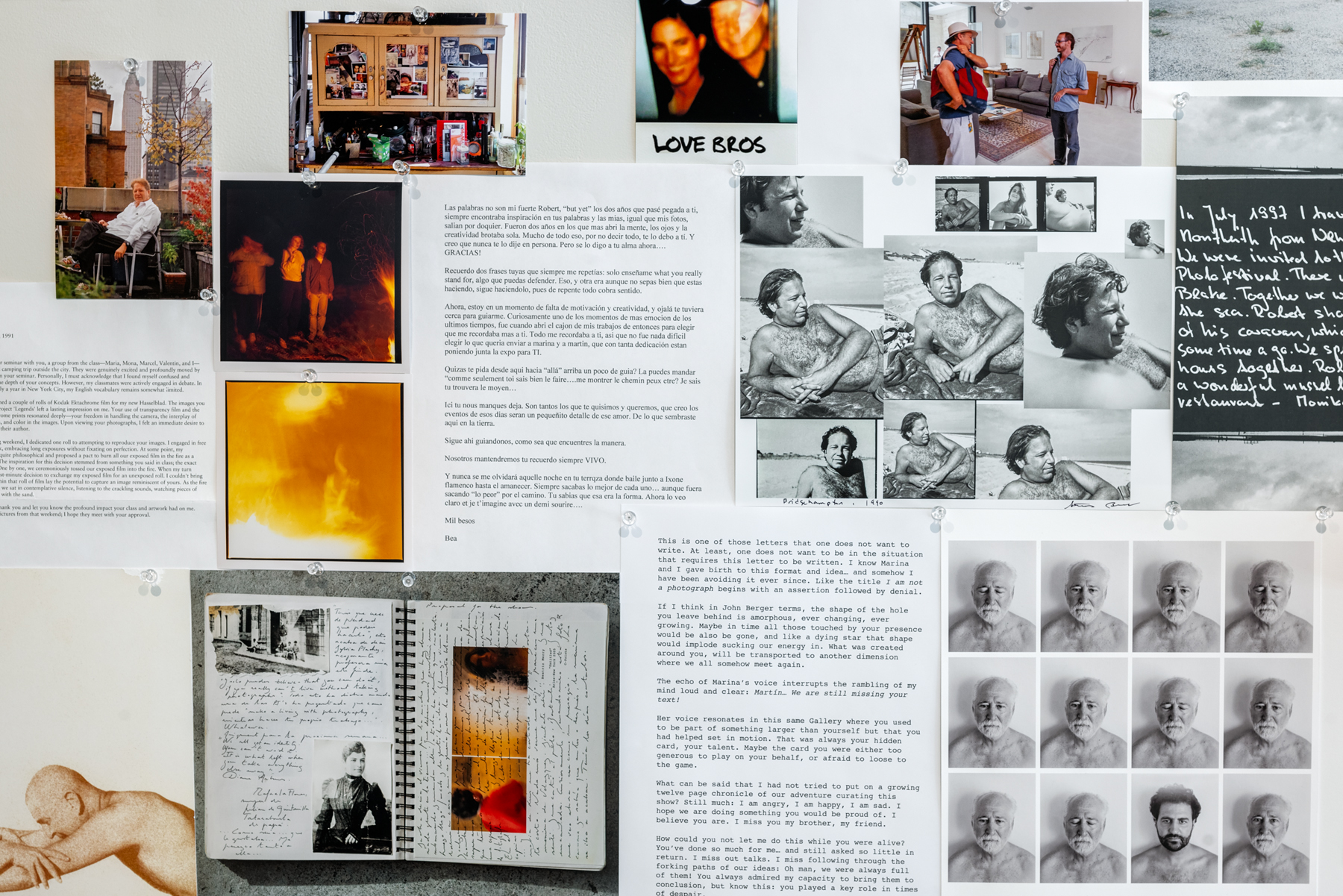 Written remembrances, snapshots and artwork contributed by friends, colleagues and students of Robert Blake 